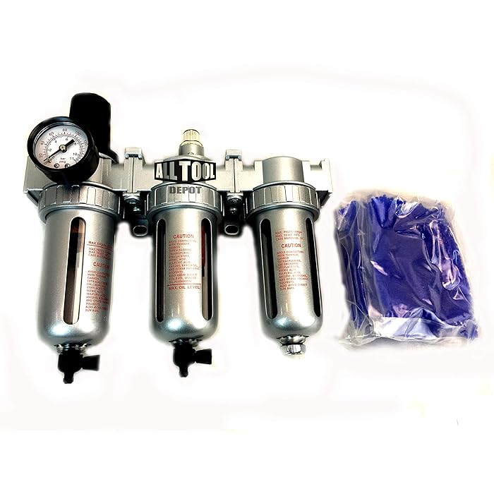 Buy 1/2" COMPRESSED AIR PARTICULATE FILTER WATER TRAP/PRESSURE