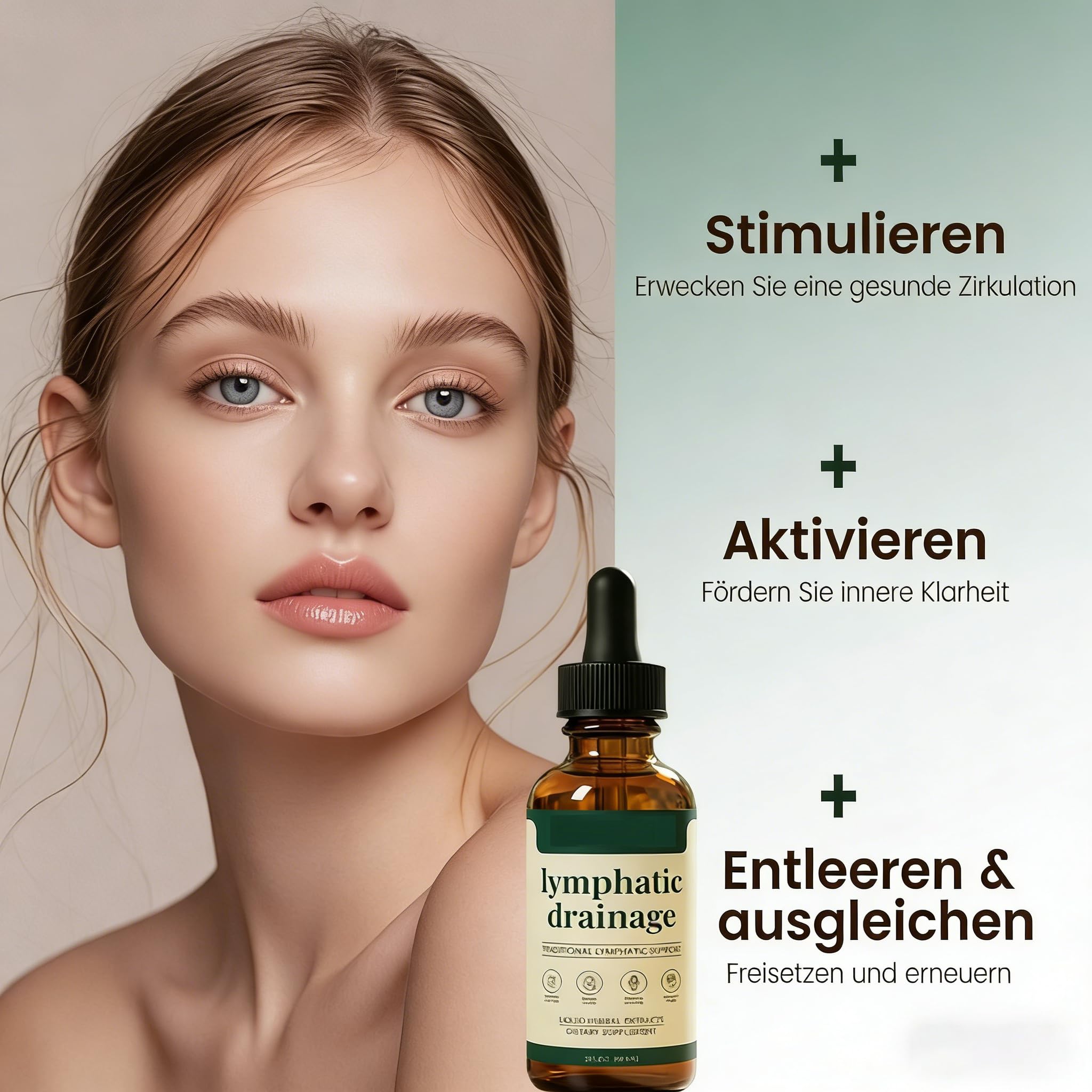 lynvea lymphdrainage Lynvea Detox-Tropfen - NaturlicheLinderung bei Wassereinlagerungen imGesicht, Bauch und an den Beinen