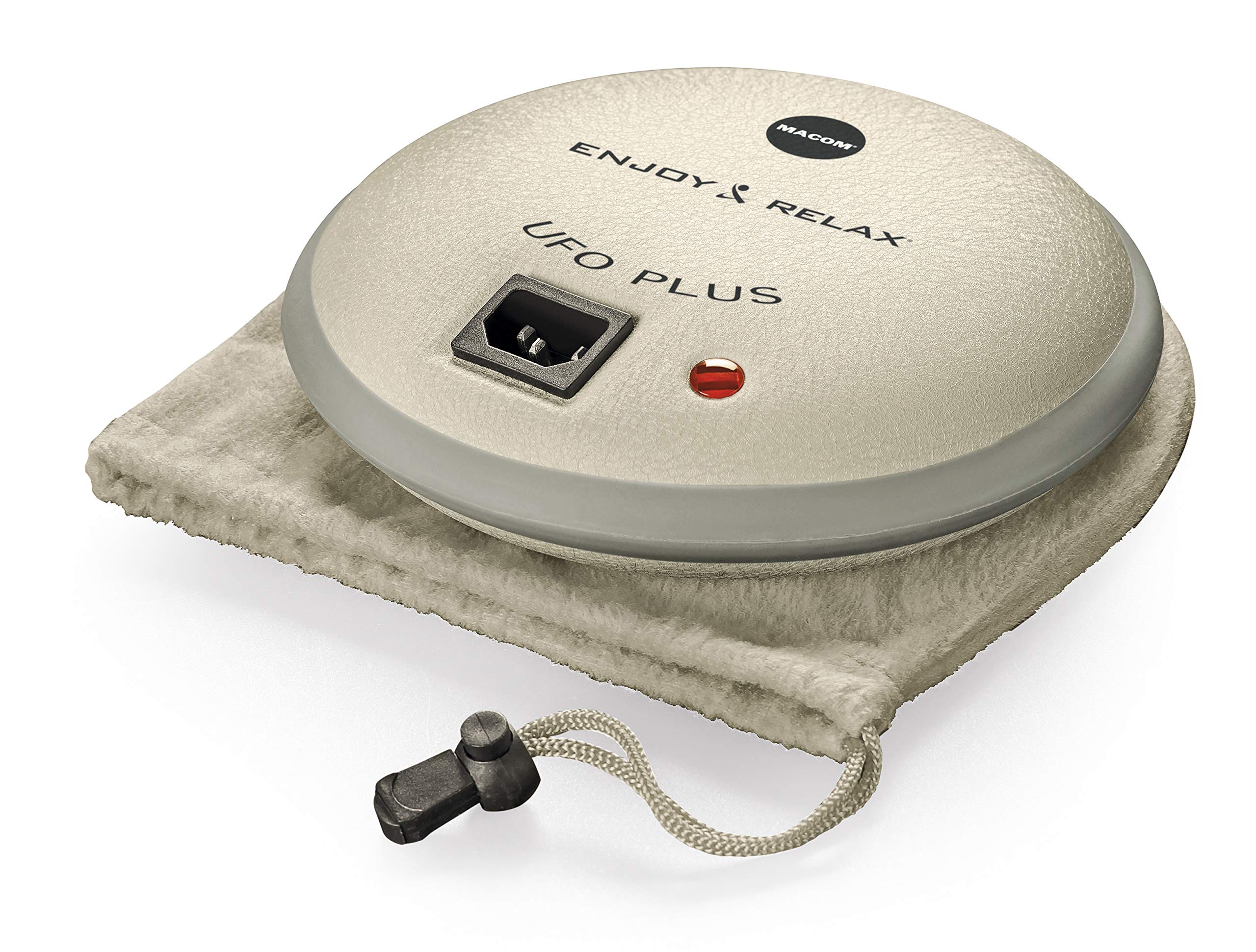 MACOM Scaldino Ricaricabile Portatile, Funziona Senza Filo, Enjoy & Relax 933 UFO Plus