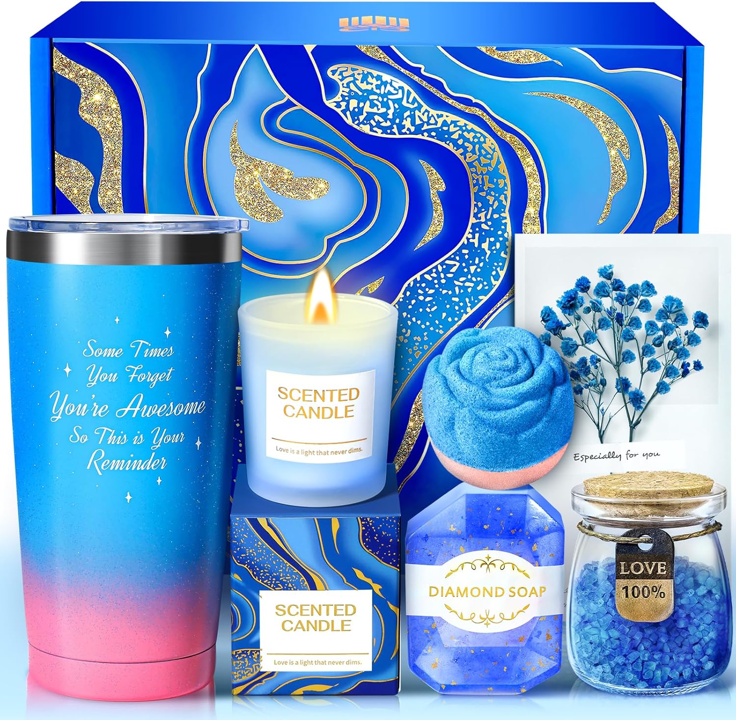 TRSILLE Christmas Gifts for women, Gifts for Mom, Teacher Christmas Gifts Birthday Gifts for Women, Self Care Package Relaxing Spa Basket Set for Mom, Wife, Girlfriend, Sisters, Friends, Teachers, Coworkers TRSILLE Christmas Gifts for women, Gifts for Mom, Teacher Christmas Gifts Birthday Gifts for Women, Self Care Package Relaxing Spa Basket Set for Mom, Wife, Girlfriend, Sisters, Friends, Teachers, Coworkers