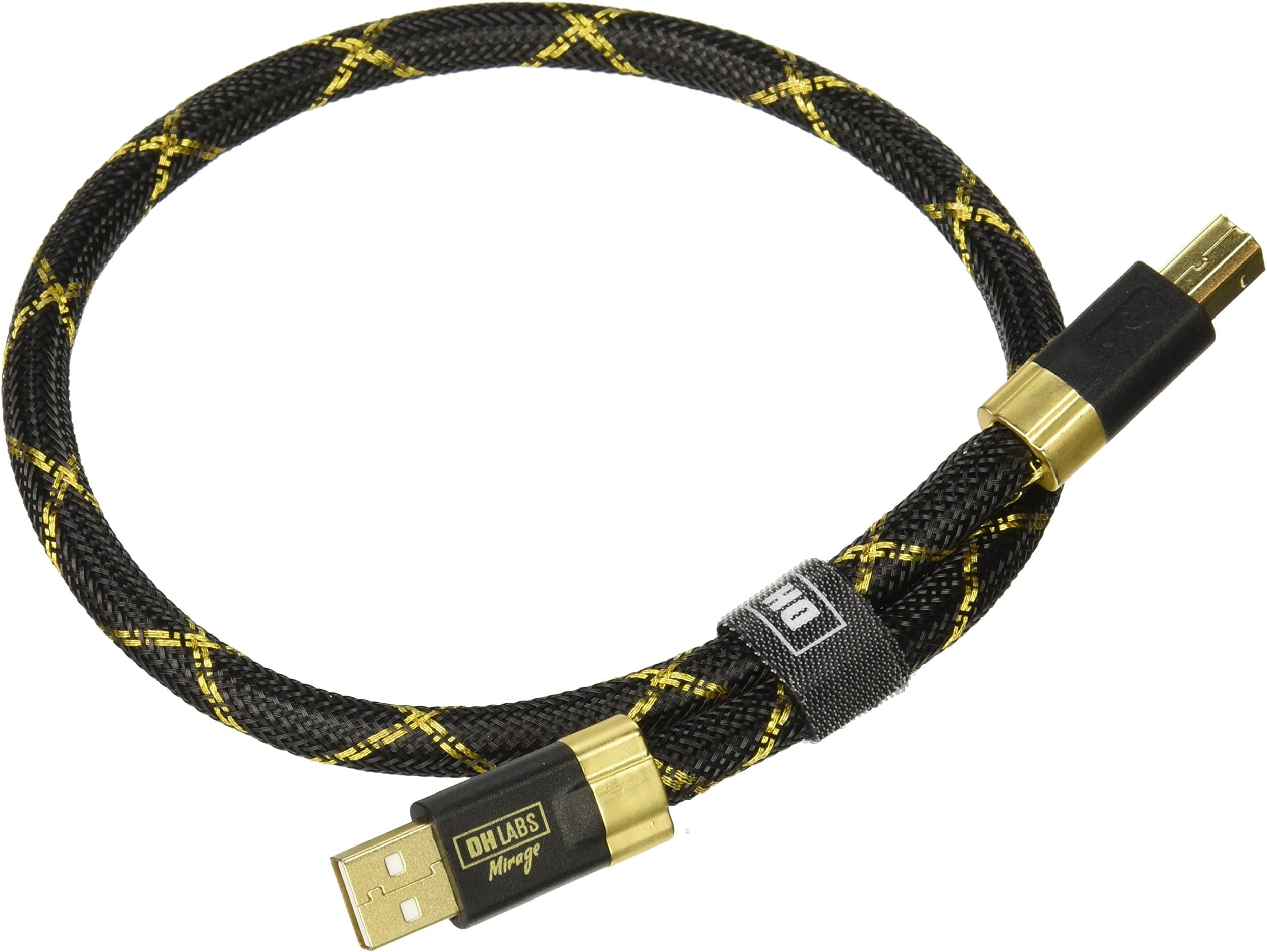 DH Labs Mirage 0.5M Silver Sonic, Premium USB Cables