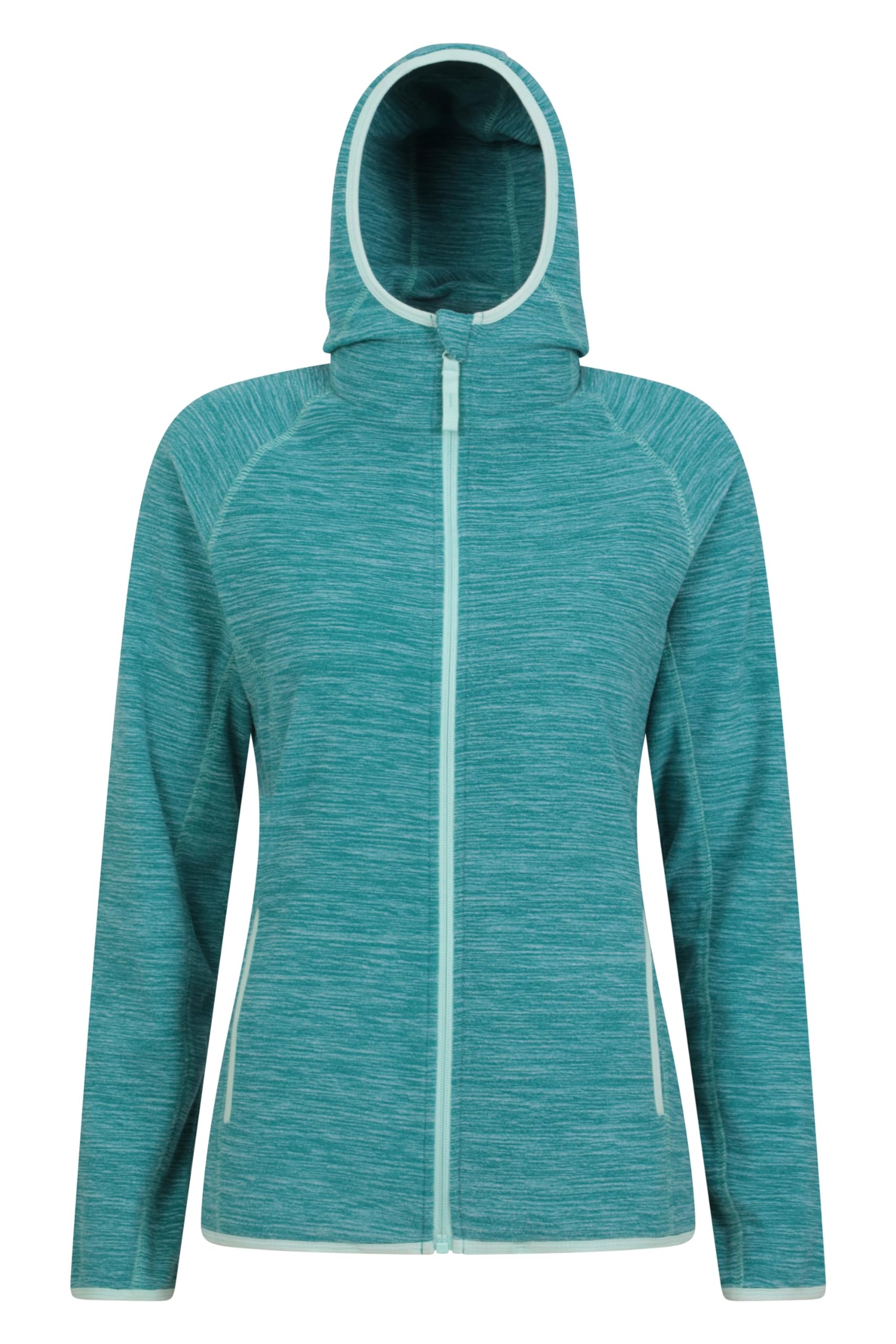 Mountain Warehouse Lleyn Melange II Damen-Fleecejacke Aquamarin EU 46