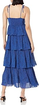 club monaco blue lace dress Monte Carlo Tie Dress main image 0
