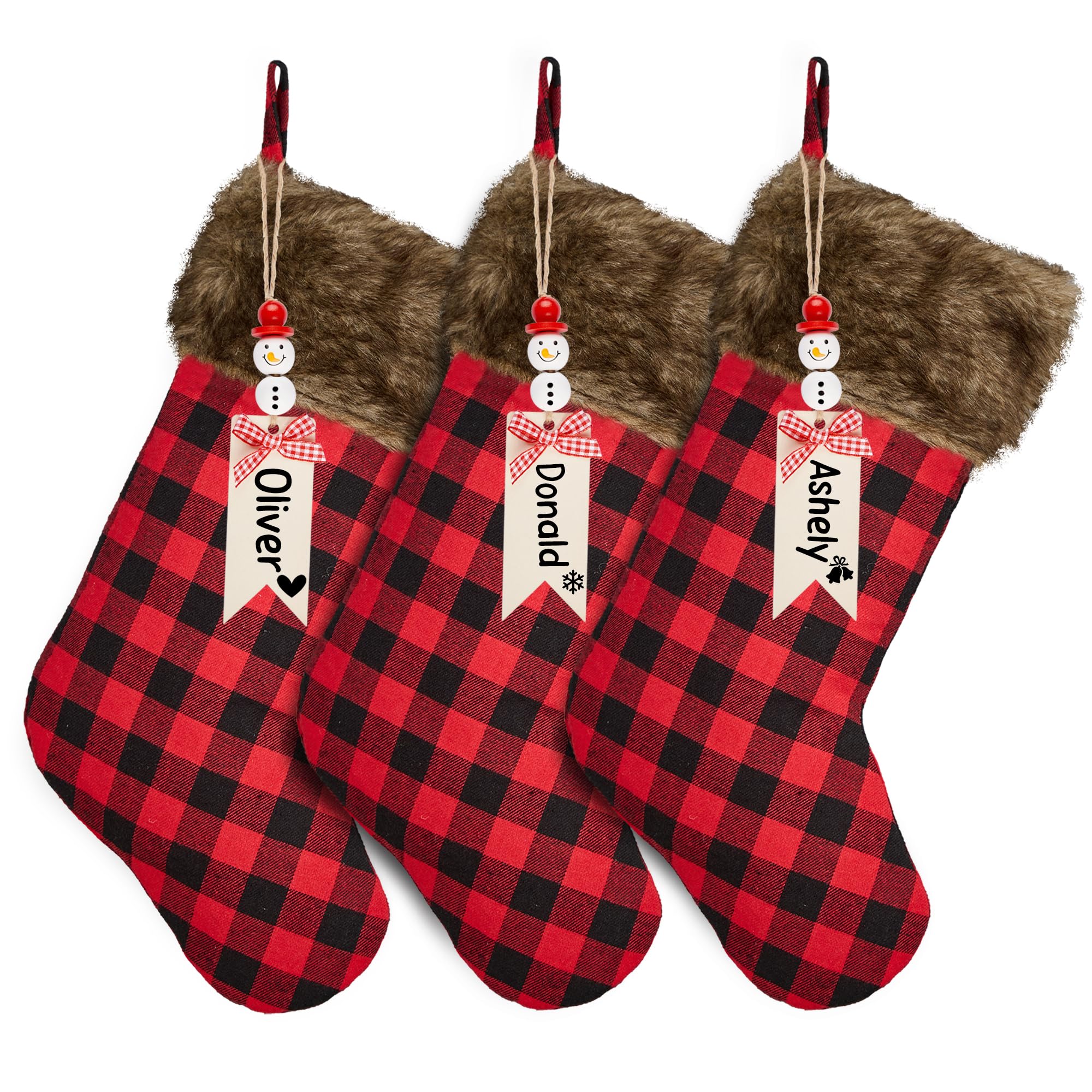 Mostop Christmas Stockings, 3 Pack 18