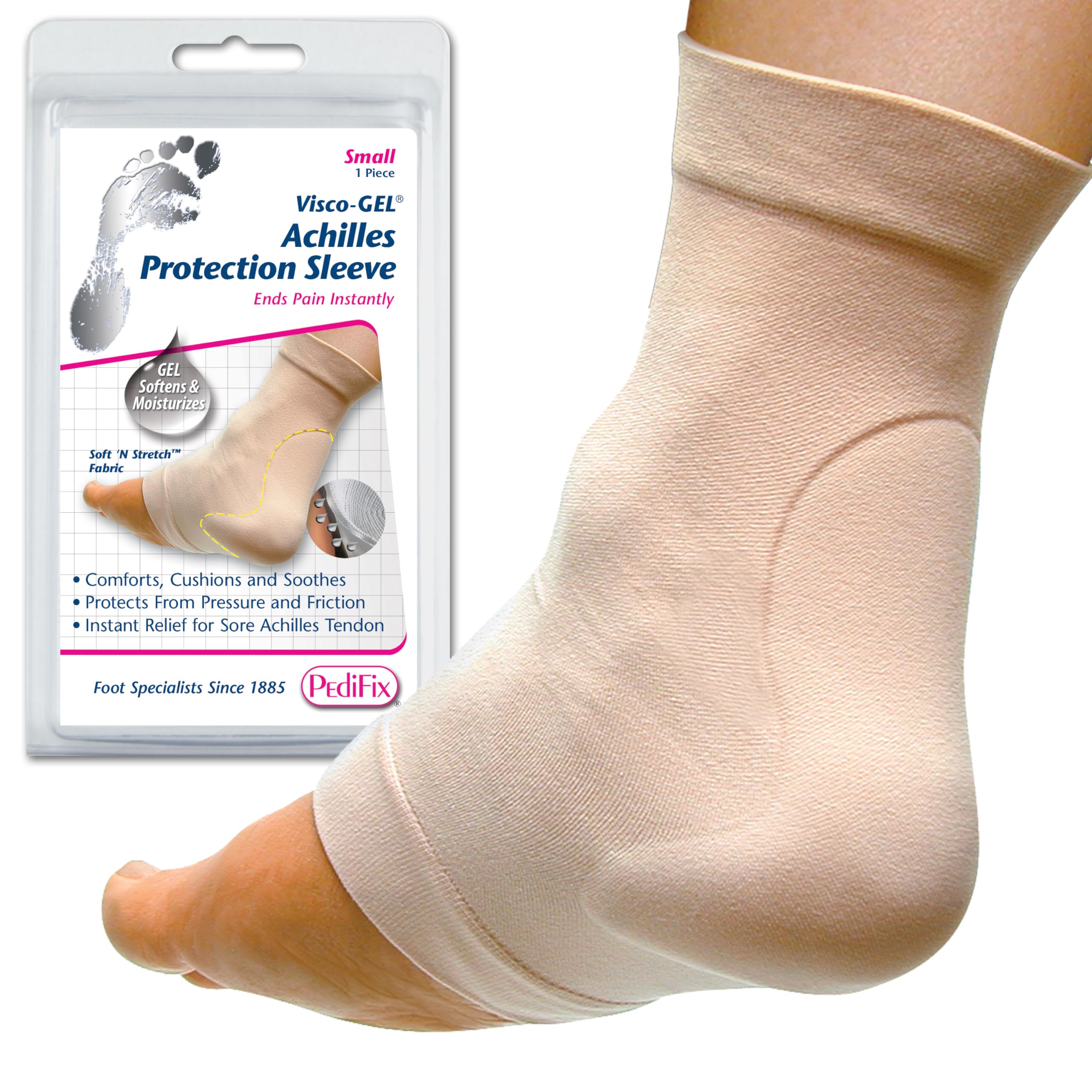 Amazon.com: PediFix Visco-gel Achilles Protection Sleeve, Small