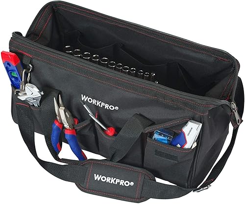 Miniatura 8 de WORKPRO W009037A - Kit de herramientas manuales de reparación del hogar de 322 piezas juego de herramientas básicas para el hogar con bolsa de