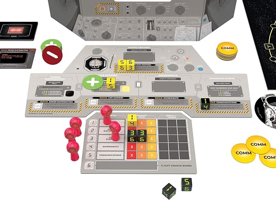 Buffalo Games - Apollo Games (NASA) - Long Play Strategy Game - Great for Game Night - Space Mission