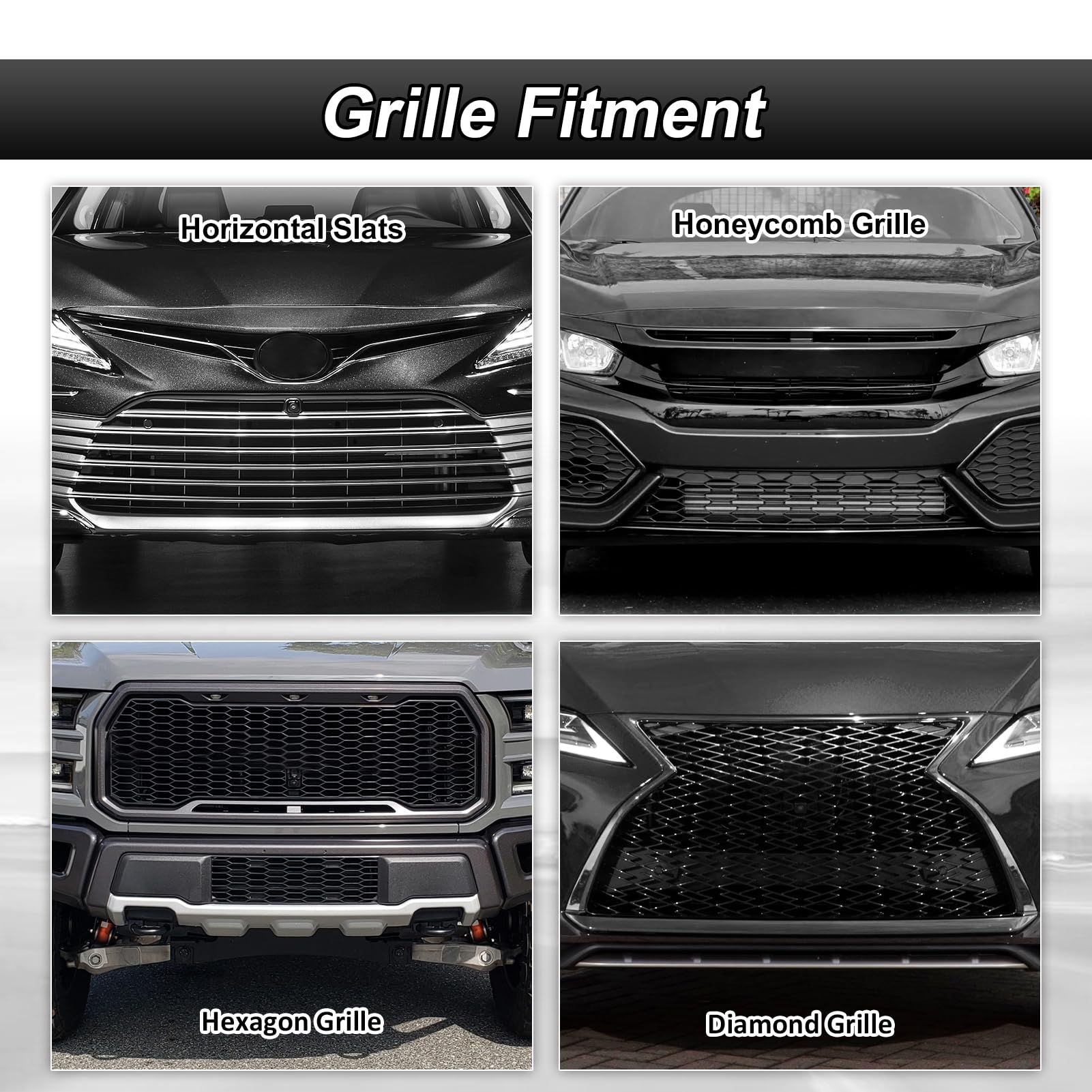 Llavero Moto Bmw Parrilla Sportgrill Panal Rejilla Soporte De Matrícula Para Audi A6 4F C6 2009 Can Clip