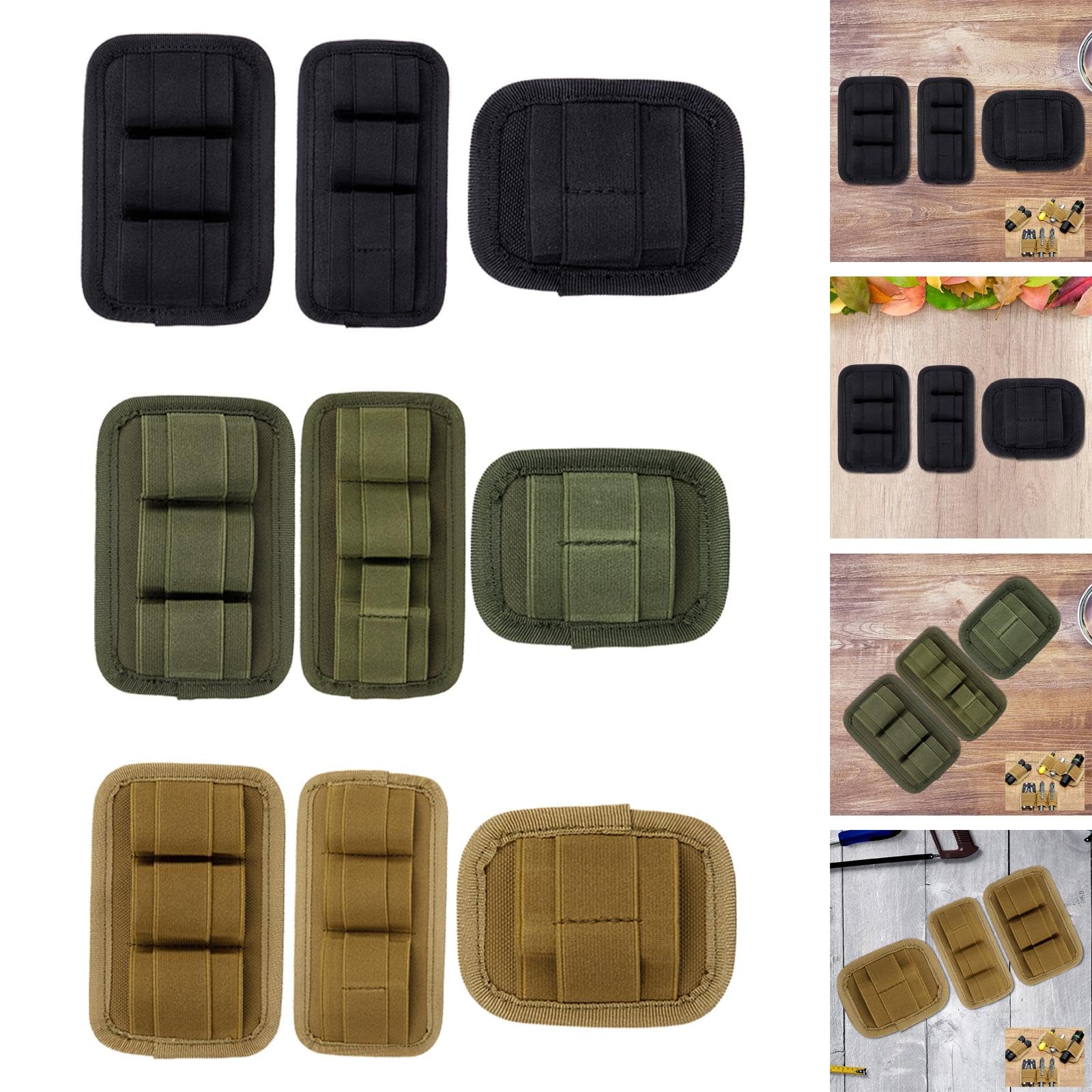 Bnf® Insert Modular Organizer Portable Admin Pouches for Fishing Climbing Camping Black| Sporting Goods | | Tactical & Duty Gear | Tactical, Molle Pouches'-image-8
