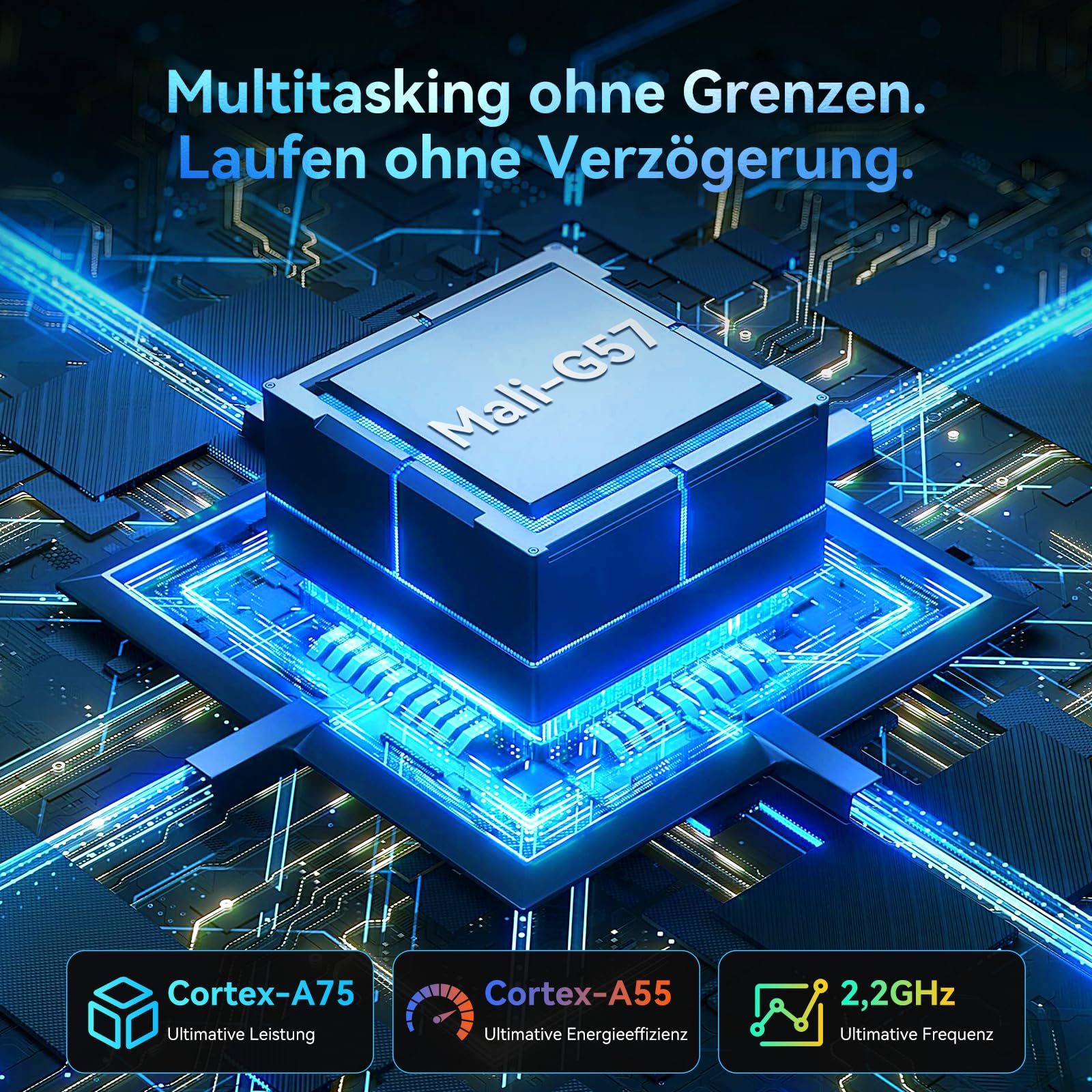 T60 Pro Tablet 13.4 Zoll, Tablet Android 16 mit Tastatur, 120Hz FHD Display, 24GB RAM+256GB ROM, 10000mA, Widevine L1, Octa-Core Gaming Tablet für Studium,Arbeit,inkl. Stift & Maus, 4 Jahre Garantie