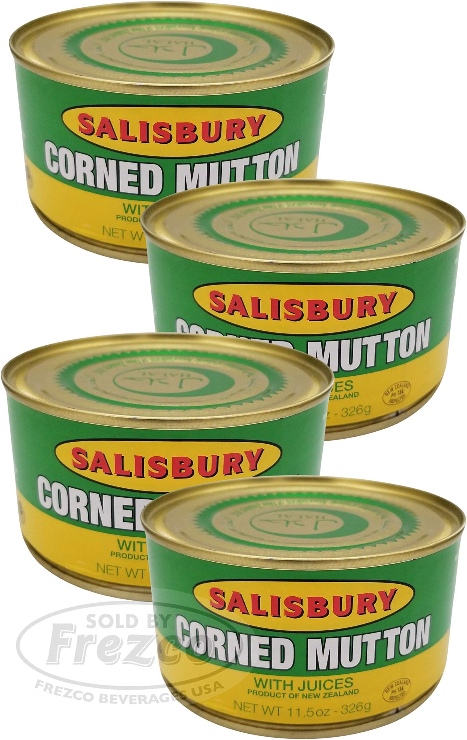 Corned Mutton Salisbury (Pack of 4 x 326g) HALAL | Product of New Zealand