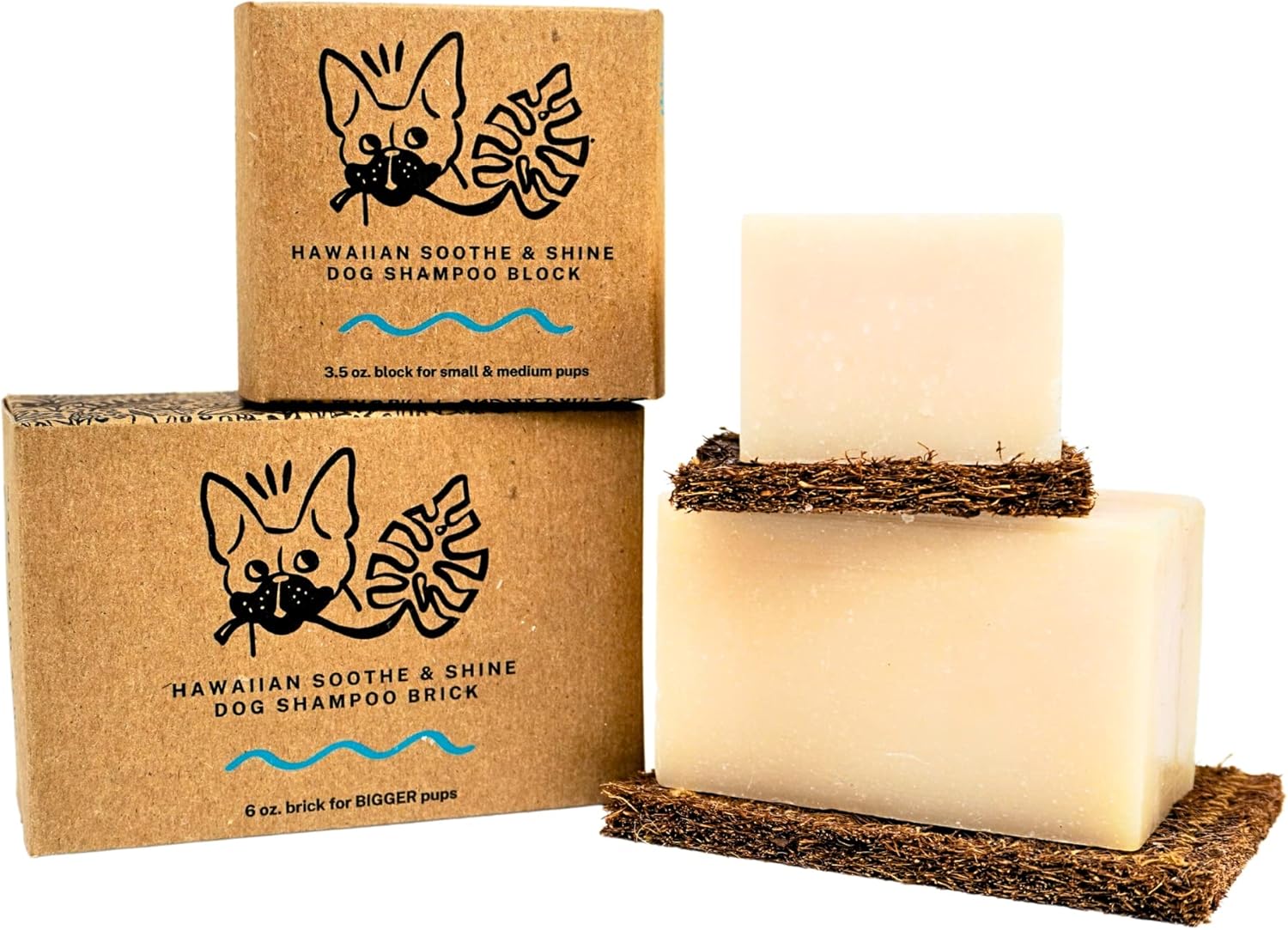Sandy Frenchie Dog Shampoo Bar Formulated with Gentle Ingredients Vegan Dog Shampoo