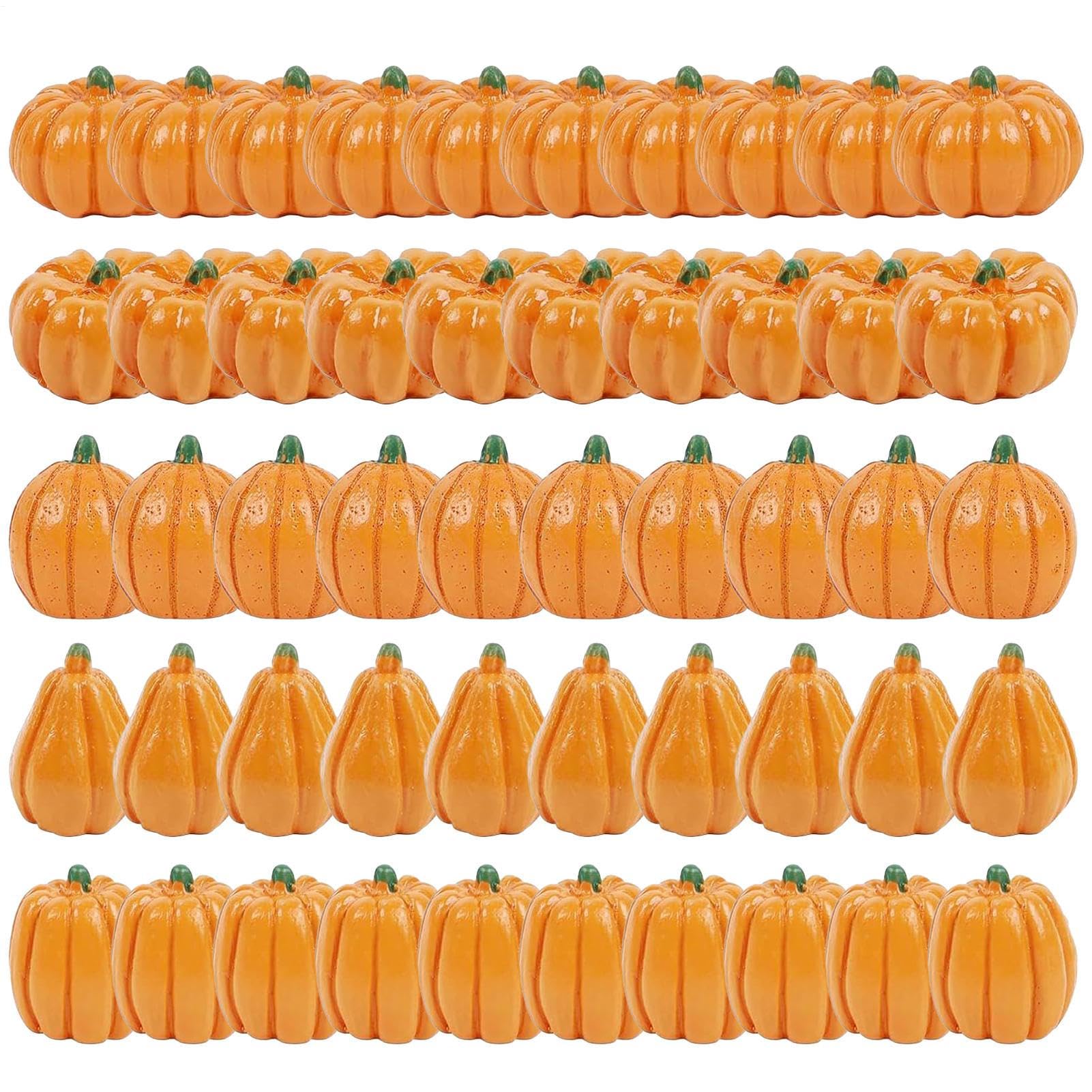 Decoración de calabaza duradera que sustituye a los adornos naturales efímeros