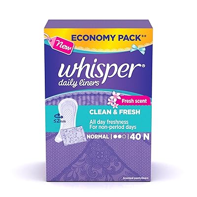 WHISPER DAILY LINER , 40...