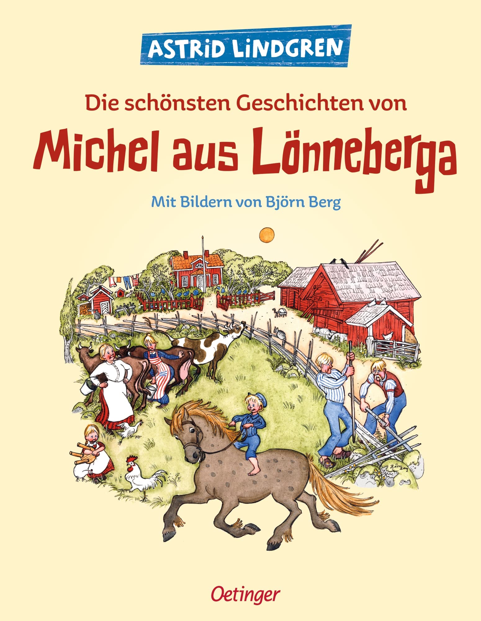 Astrid Lindgren Bilderbuch-Sammelband Vier Geschichten aus Michel aus Lönneberga