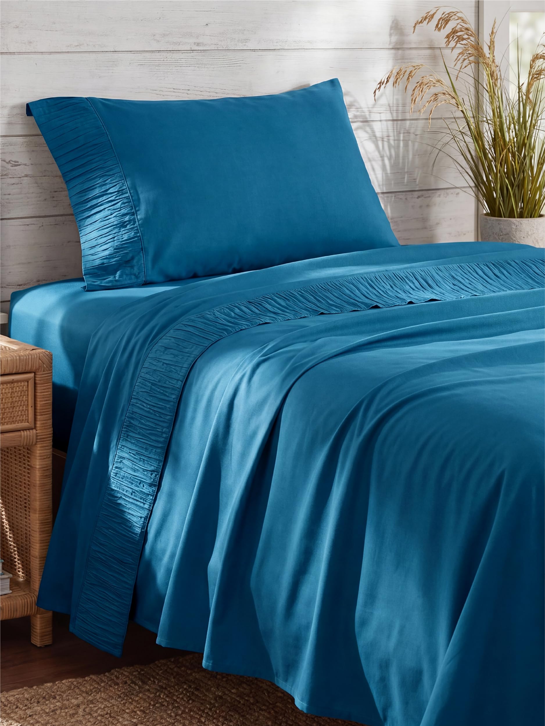 Bedsure Twin XL Sheets Dorm Bedding - 3 Pieces Soft Extra Long Twin Sheets