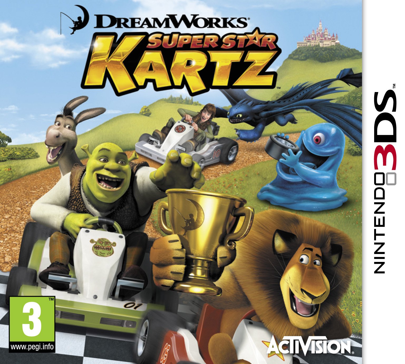 DreamWorks Super Star Kartz (Nintendo 3DS): Nintendo 3DS: Video