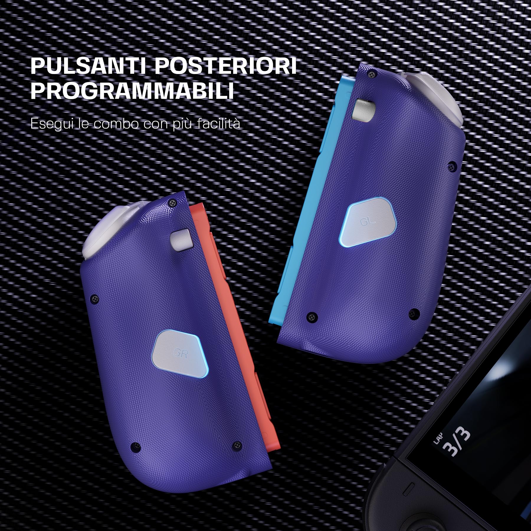 NYXI Hyperion 3 Controller per Switch 2 – Primo Controller Wireless di Terze Parti per Switch 2, Hall joystick, Pulsanti Meccanici, Pulsante C, 9 Assi Giroscopio, Pulsanti Posteriori, Ergonomico