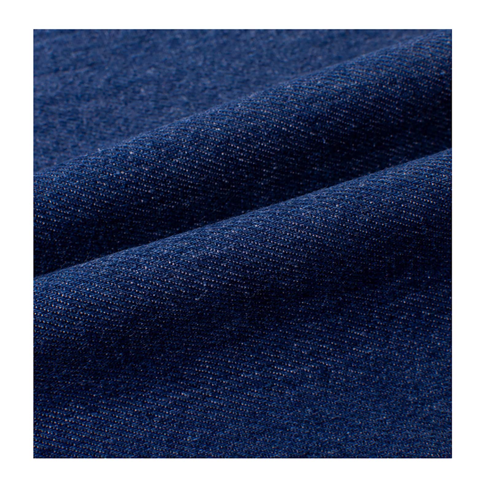 Tejido de algodón, Tela vaquera lavada, 150cm de ancho, 0,5 metros, multicolor, for manualidades, cortinas, ropa(#4)