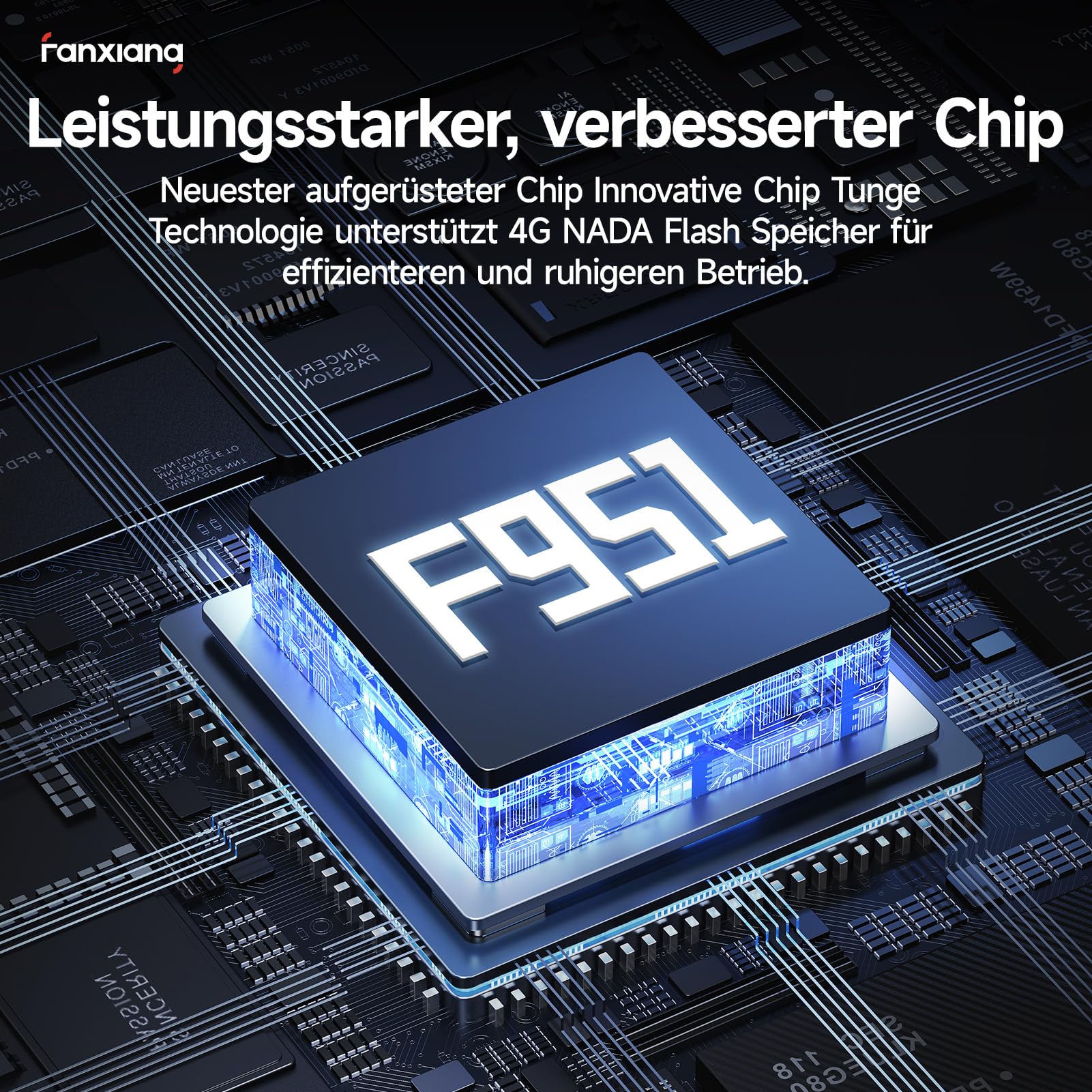 fanxiang Externer SSD 512 GB bis zu 2000 MB/s, USB-C + USB-A 3.2 Gen2