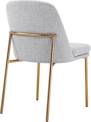 Miniatura 11 de CHITA Juego de 2 sillas de comedor modernas, sillas de comedor de metal con certificación FSC para comedor, color gris claro Gris,claro,Verde (Moss