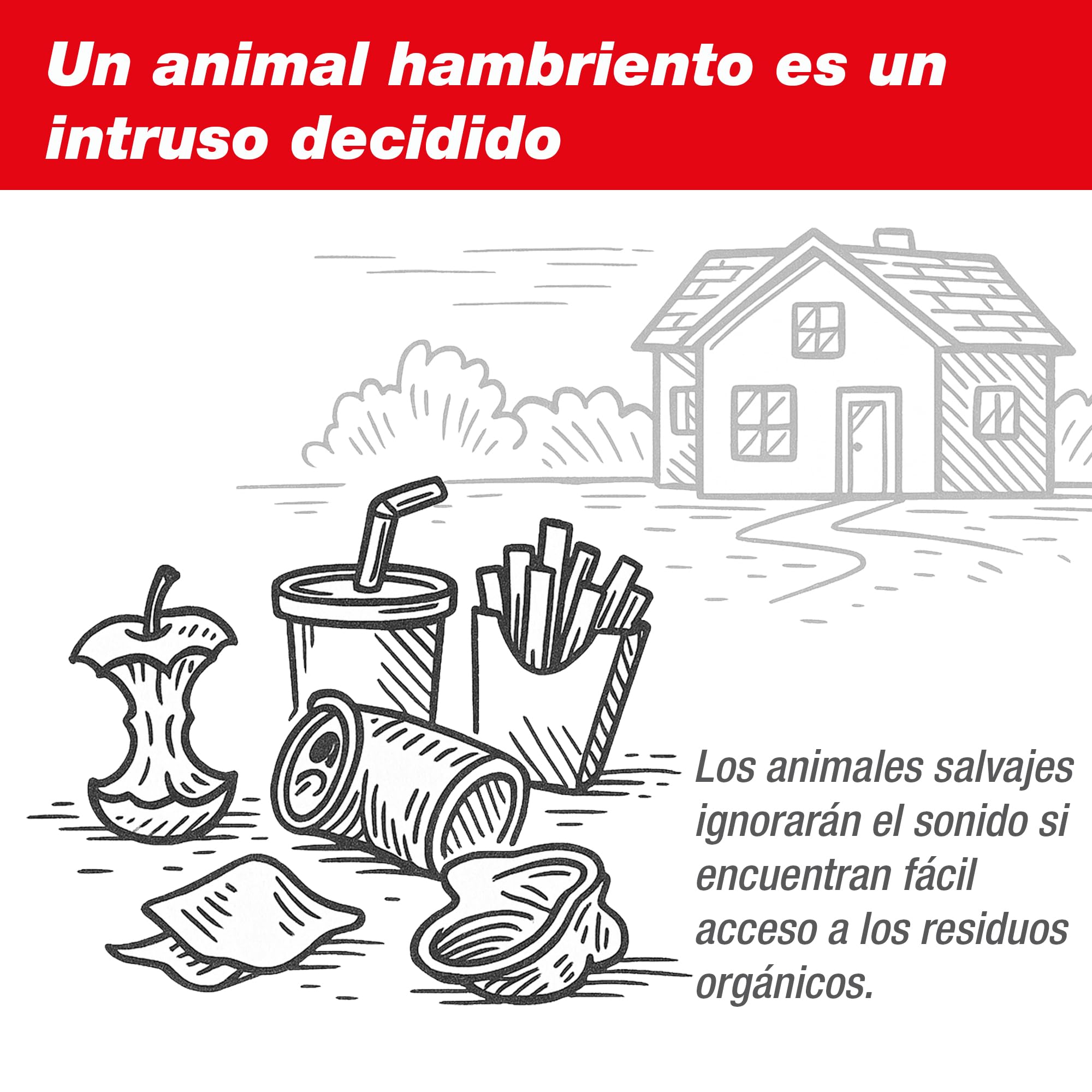 SWISSINNO Repelente Ultrasónico Animales – Ahoruyenta Gatos Perros Martas Conejos Zorros – Panel Solar – Cobertura 100m² – Resistente al Agua – Exterior Día y Noche