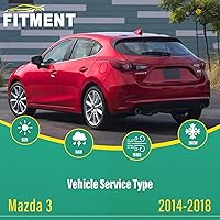 Vista 288 de 26" 20" 16" Windshield Wiper Blades Replacement for Dodge Grand Caravan 2008-2020 / Chrysler Town & Country 2008-2016 Premium All Weather Front Rear