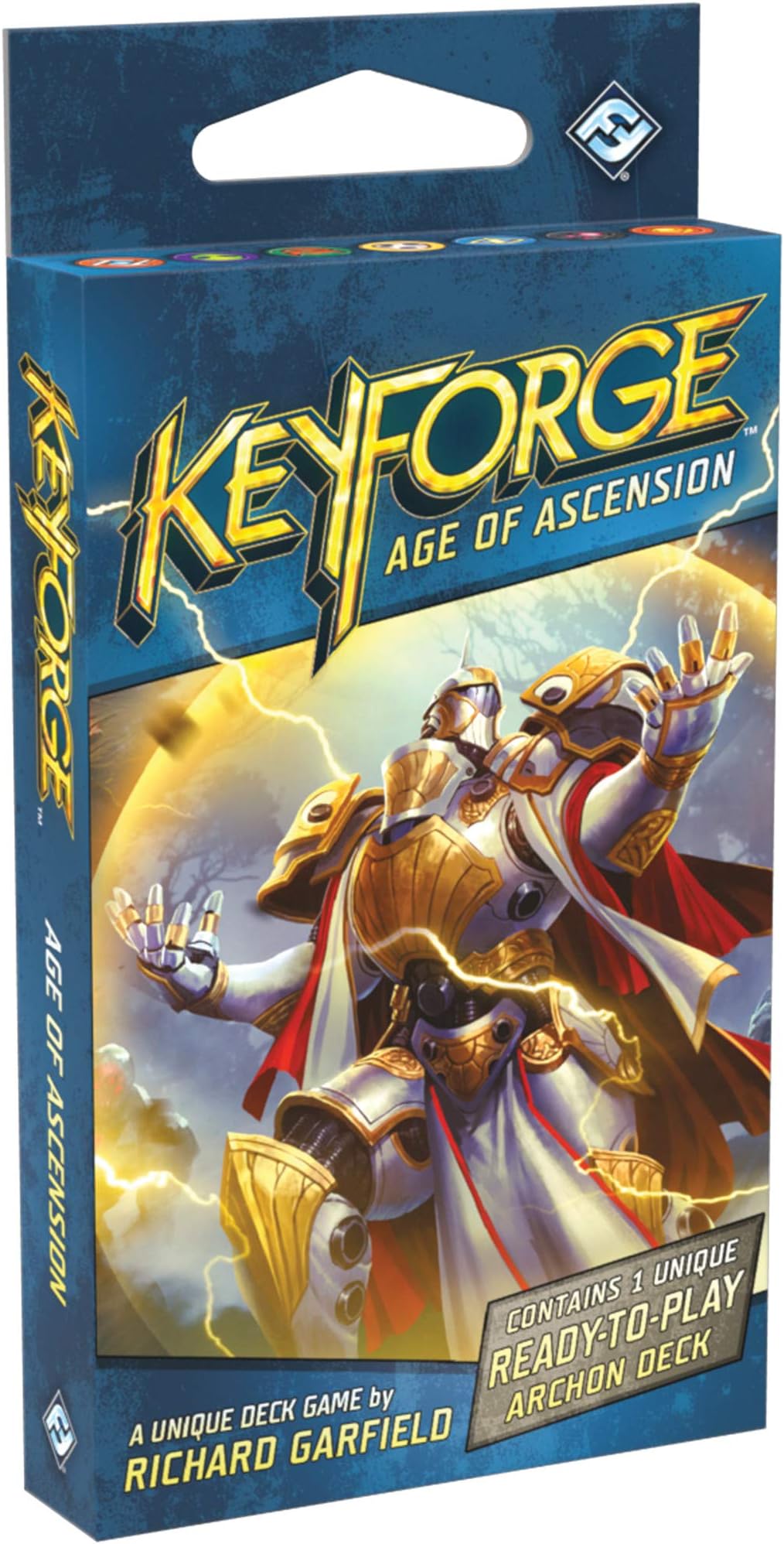 Fantasy Flight Games Keyforge Age of Ascension Deck Display Box - includes 12 Age of Ascension Decks