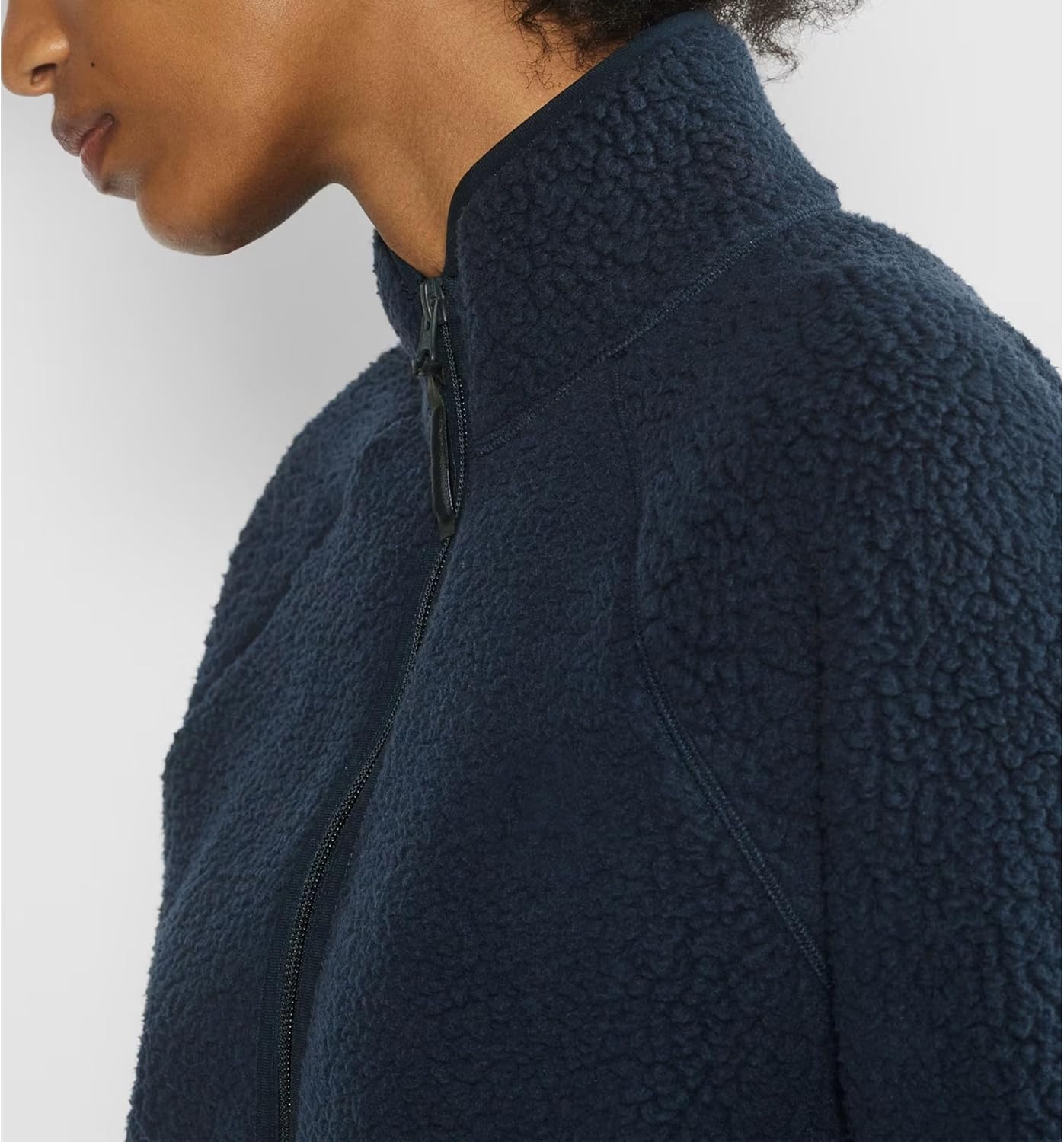 Hixiaohe Womens Fuzzy Fleece Jacket Fall Winter Warm Long Sleeve Sherpa Coats Casual Full Zip Up Outerwear with Pockets - Image 6