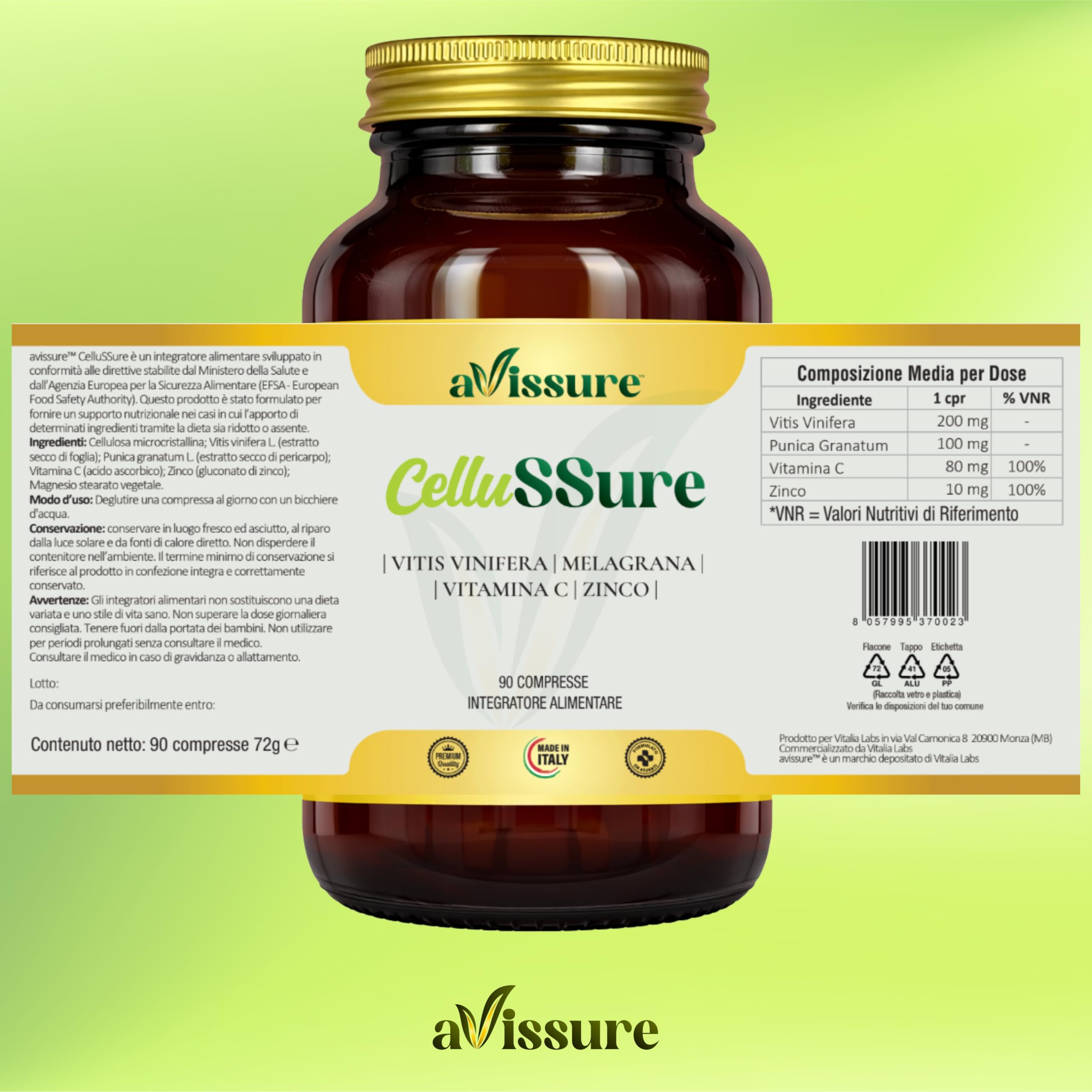 Pacchetto Base Diosmina + CelluSSure Microcircolo Antiossidanti