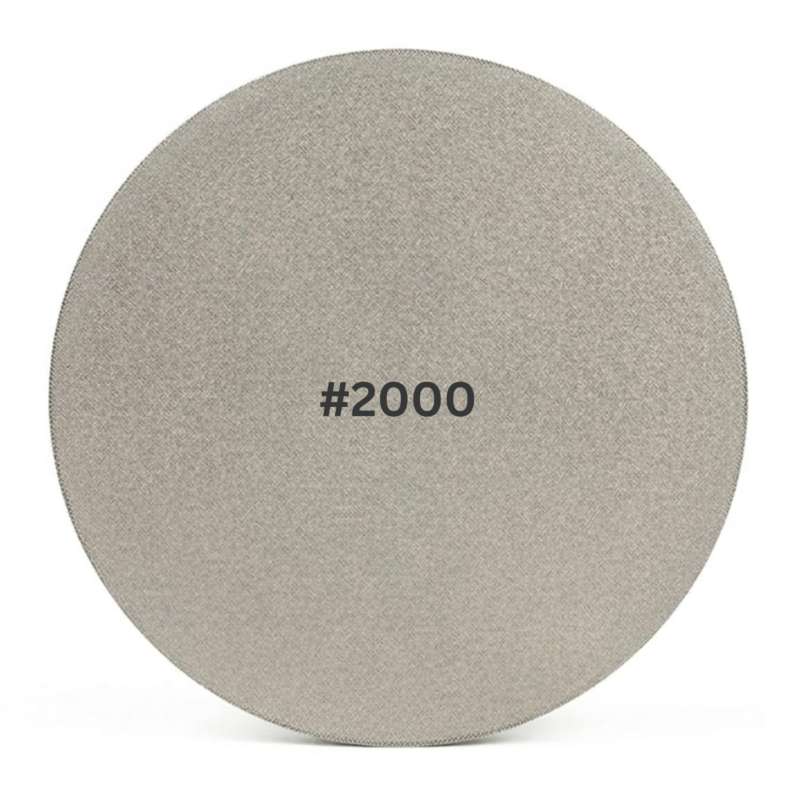 Disco de diamante 2000 pulido nítido en superficies delicadas