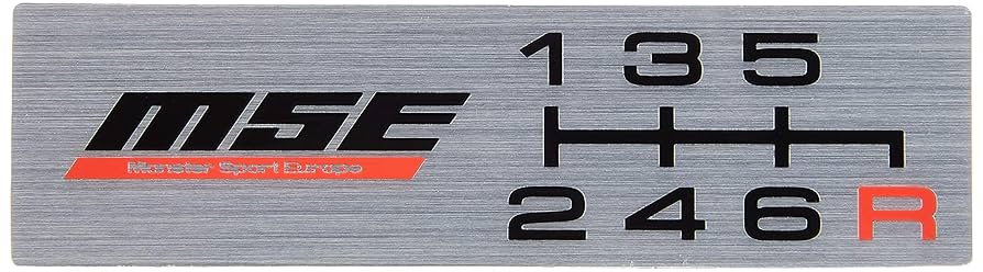 Amazon | MONSTER SPORT MSEシフトパターンエンブレム 6速