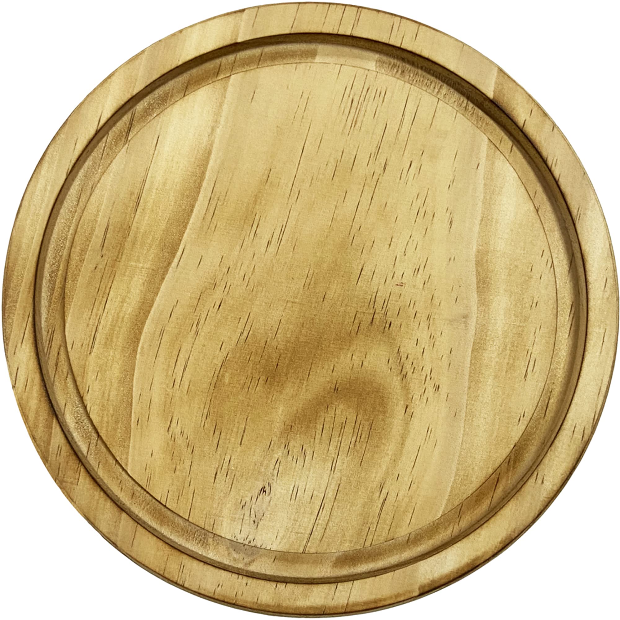 Customizable Wood Base Special Designed For Glass Smoking Dome Cloche For Food Drinks Cocktails Smoke Infuser Accessory, Logs Spliced