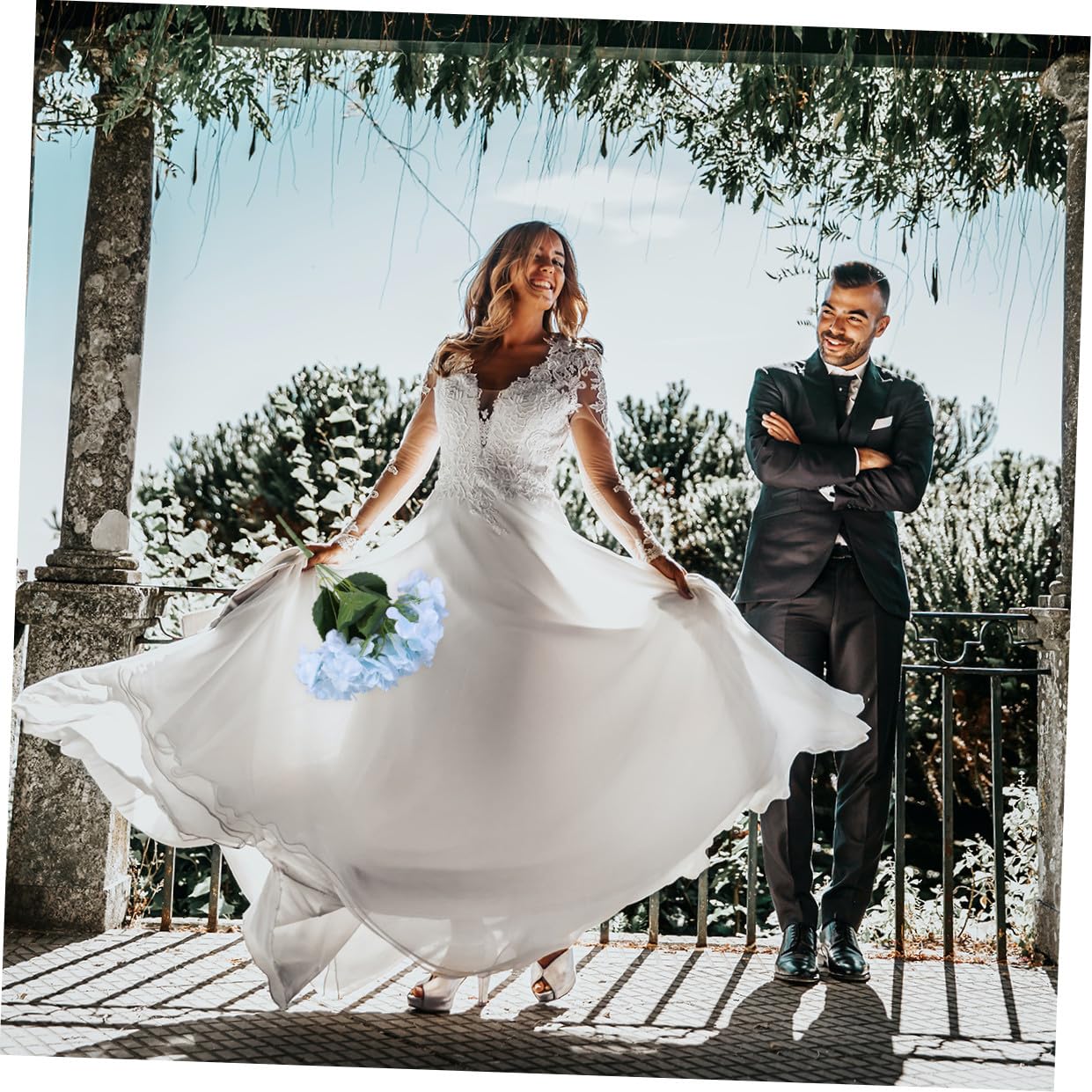 Cabilock 3piezas Adorno Floral Artificial De Hortensia Simulada para Decoración De Bodas y Hogar Flor De Diseño Elegante para Centros De Mesa y Eventos Festivos