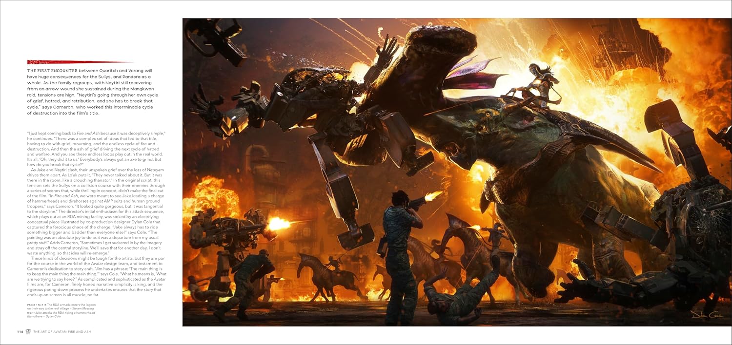 The Art of Avatar Fire and Ash      Hardcover – July 21, 2026
