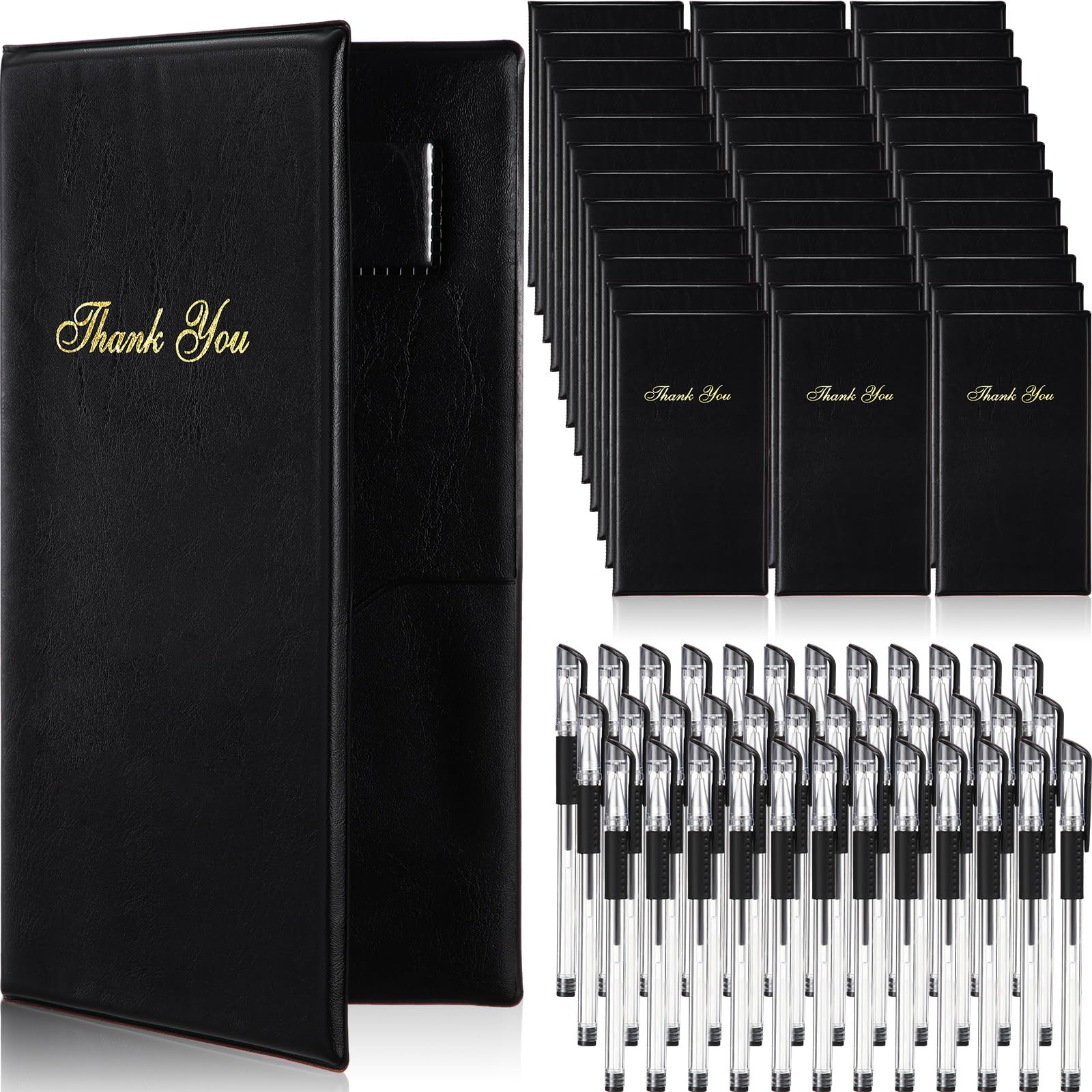 36 Pcs Check Presenters for Restaurants Guest Check Card Holder with