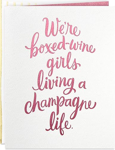 Hallmark Tarjeta de cumpleaños Good Mail, tarjeta de felicitación, tarjeta de amistad para mujeres (Keeping It Sparkly)