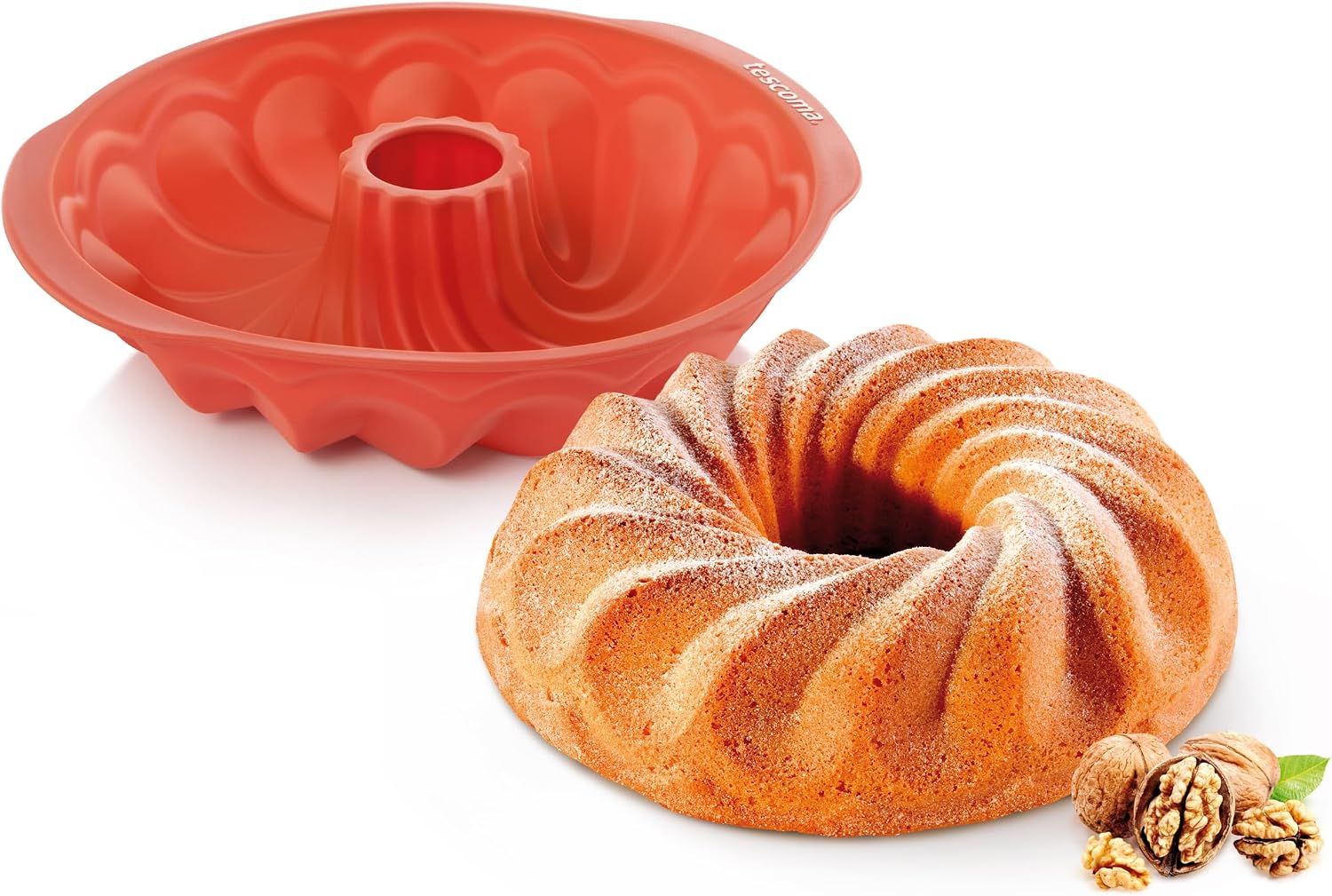Tescoma Low Bundt Pan Ø 24 cm Delícia Siliconprime