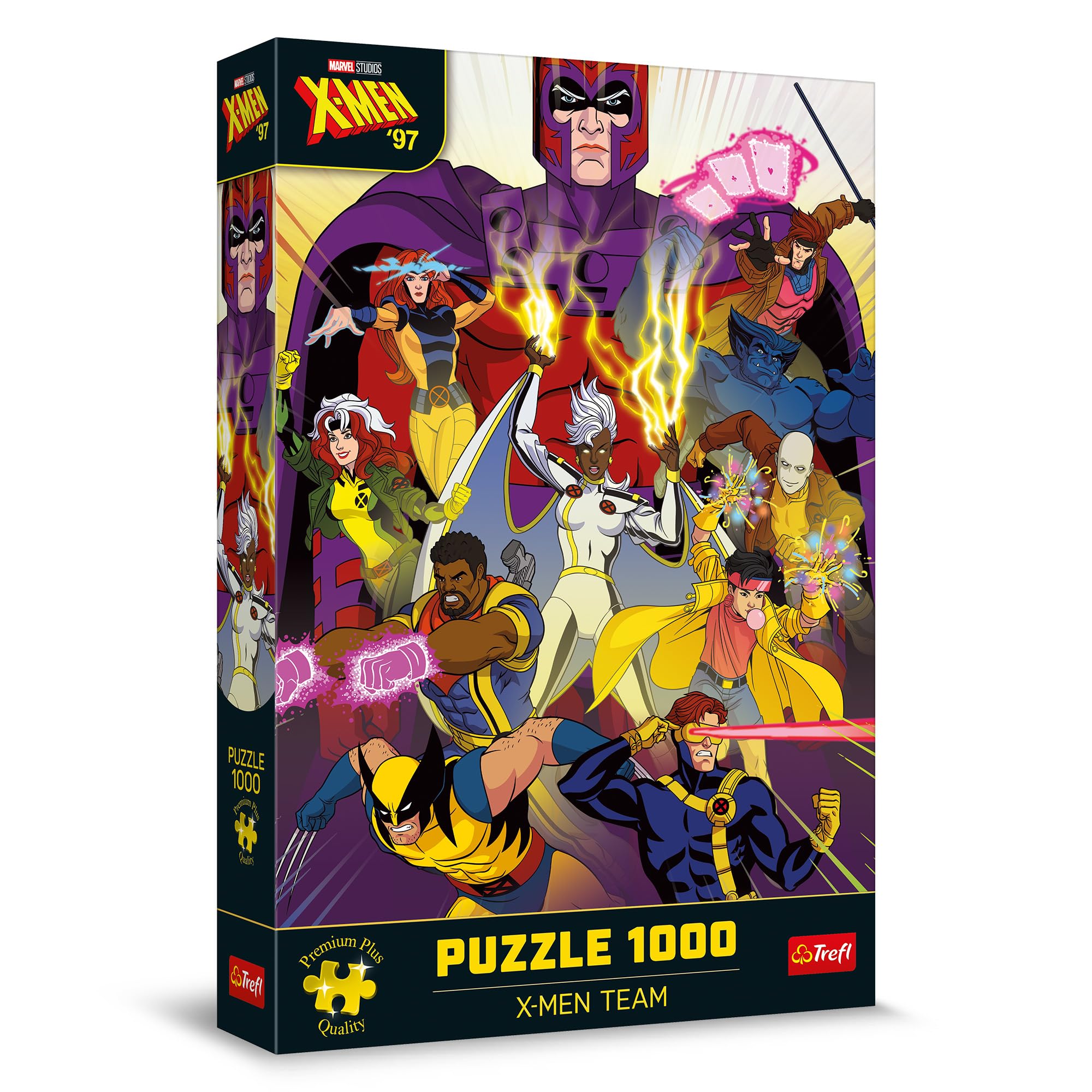 Clementoni Puzzle 1000 Pièces Marvel X-Men – Compact Box, Qualité Italienne Premium, Image Épique Pour Adultes Passionnés