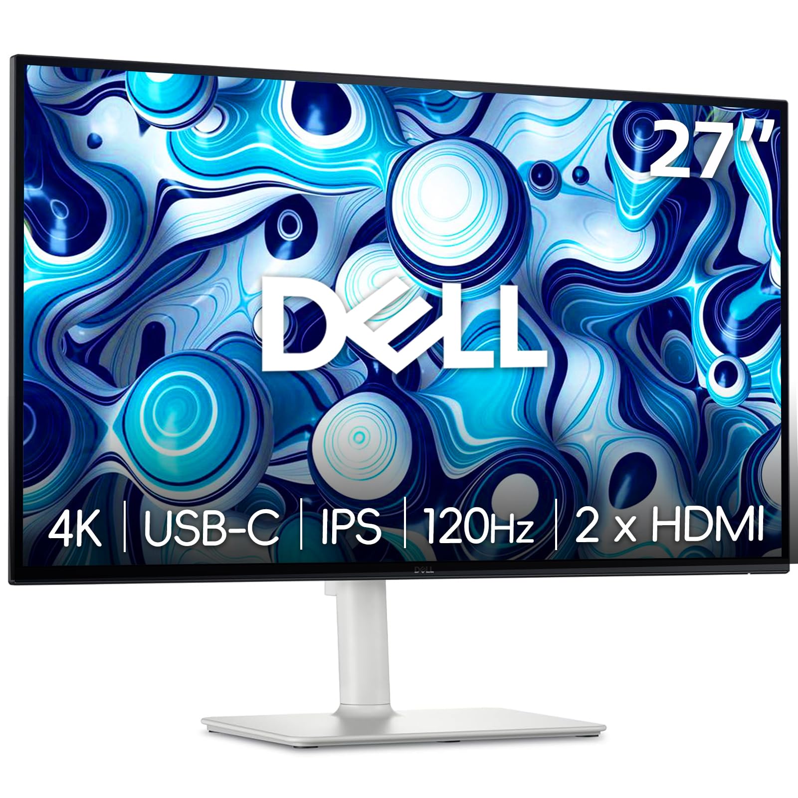 Amazon.com: Dell 27 inch Monitor, 4K (3840 x 2160) - 120Hz Refresh