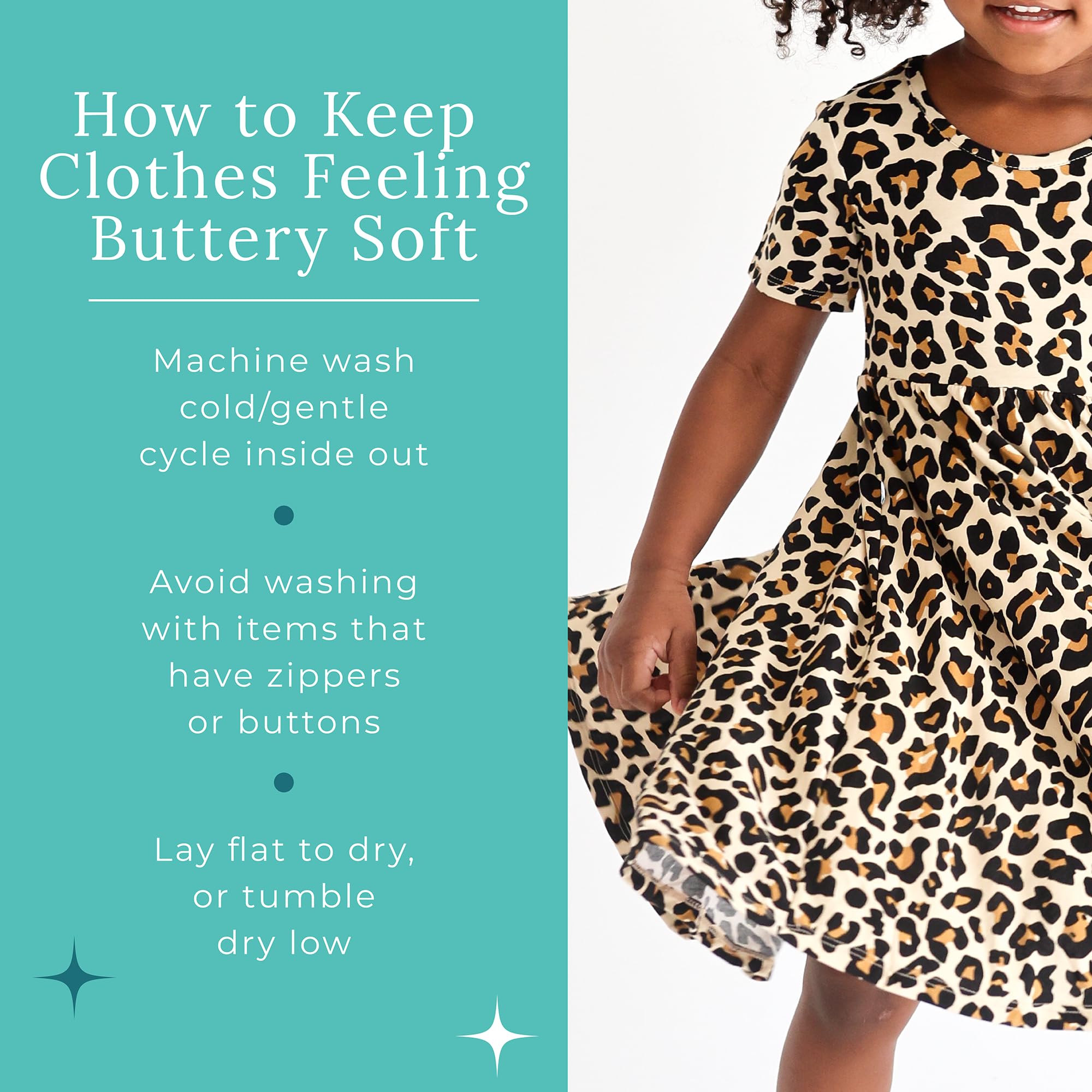 Posh Peanut Little Girls Dresses - Ruffled Toddler Twirl Dress & Summer Clothes for Girls Made with Viscose from Bamboo