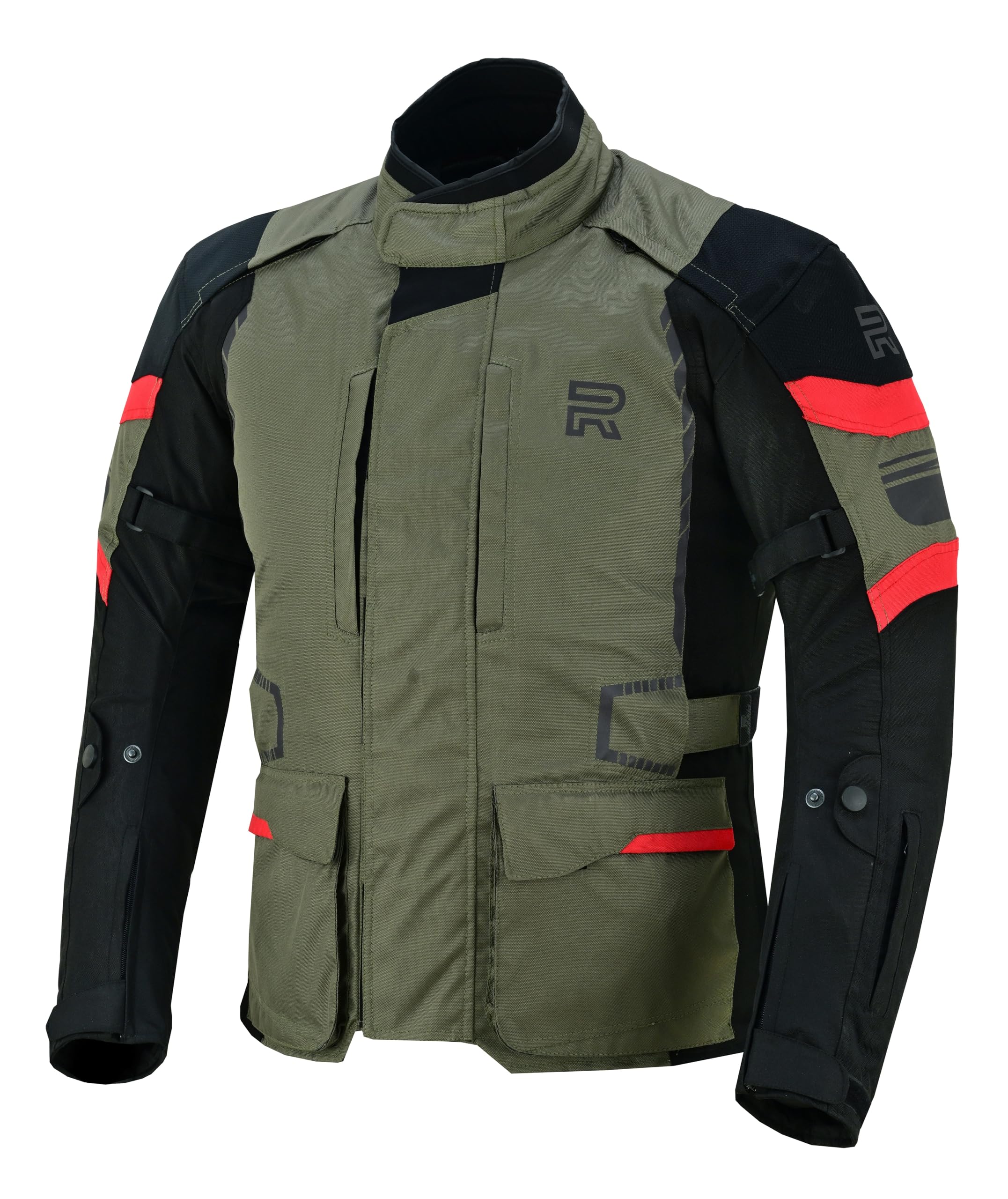 RAXUS FORCE CHAQUETA DE MOTO HOMBRE INVIERNO IMPERMEABLE Homologada CE