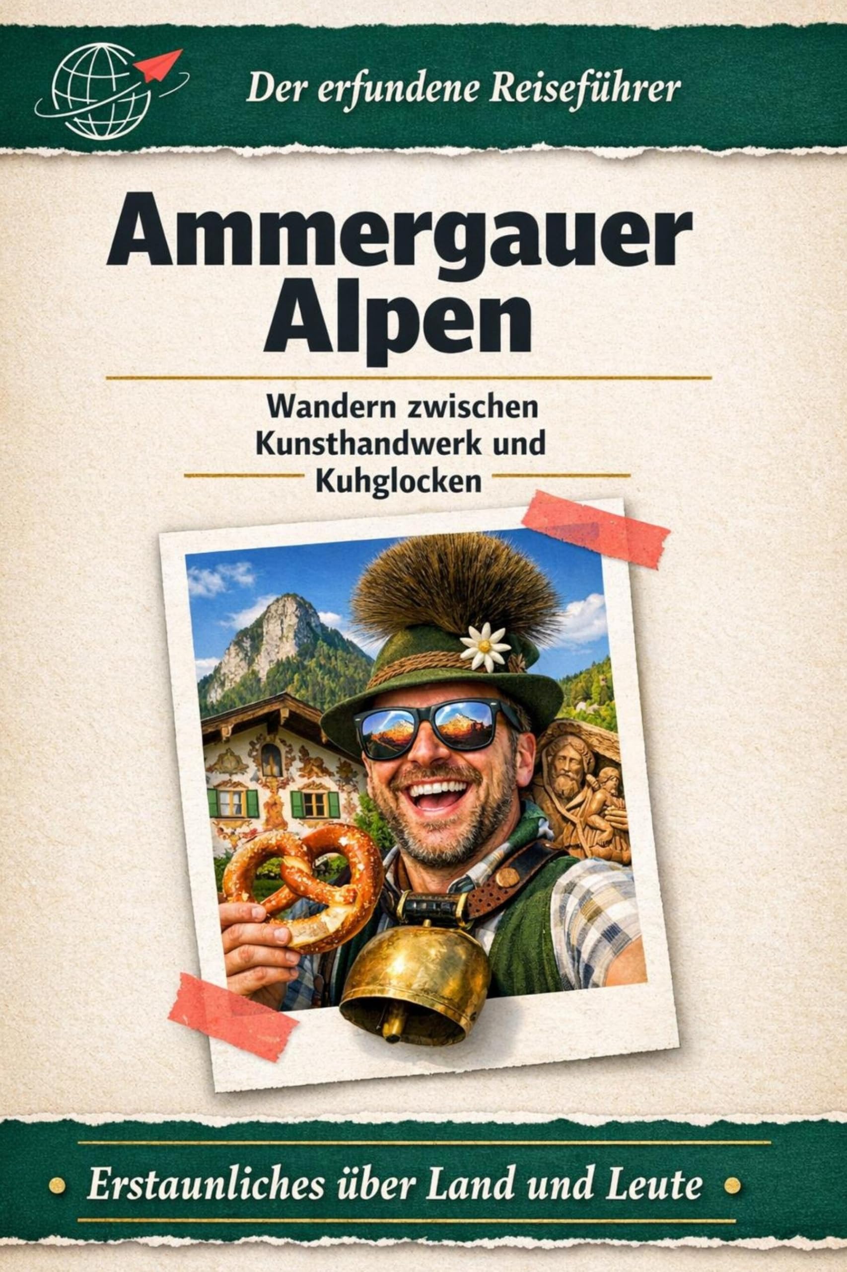 Ammergauer Alpen: Wandern zwischen Kunsthandwerk und Kuhglocken. Der erfundene Reiseführer