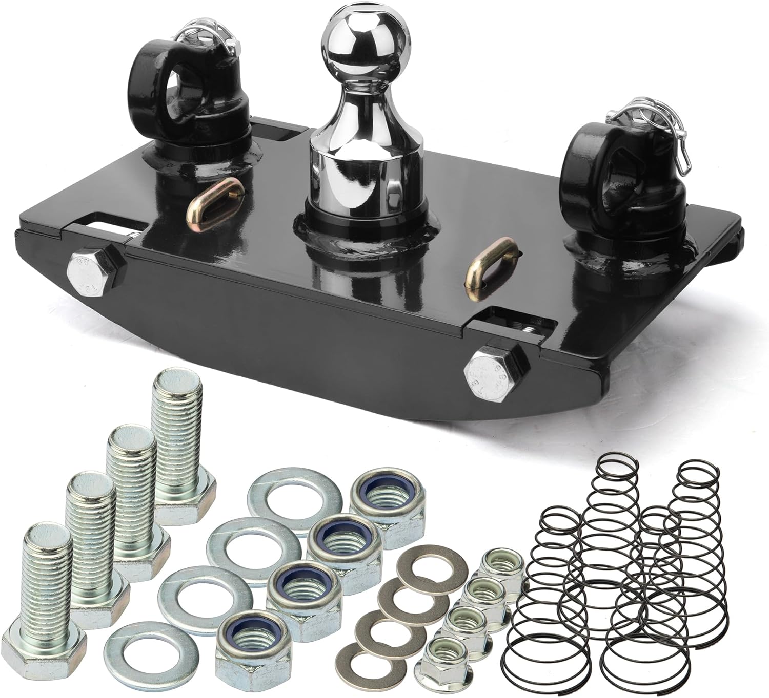 60633 Gooseneck Hitch Factory Original Equipment (OEM) Style – 2-5/16-Inch Ball & Safety Chain Anchor, 35,000 Lbs Capacity, Compatible with Select Ram 2500 / Ram 3500