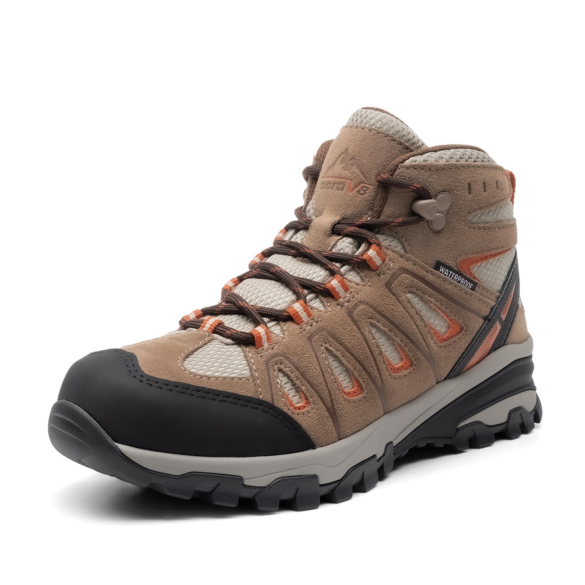 NORTIV 8 Women's Waterproof Hiking Boots Outdoor Trekking Camping Trail Hiking Boot