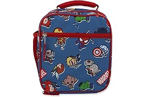 Marvel Kawaii Boys Girls Soft Insulated School Lunch Box