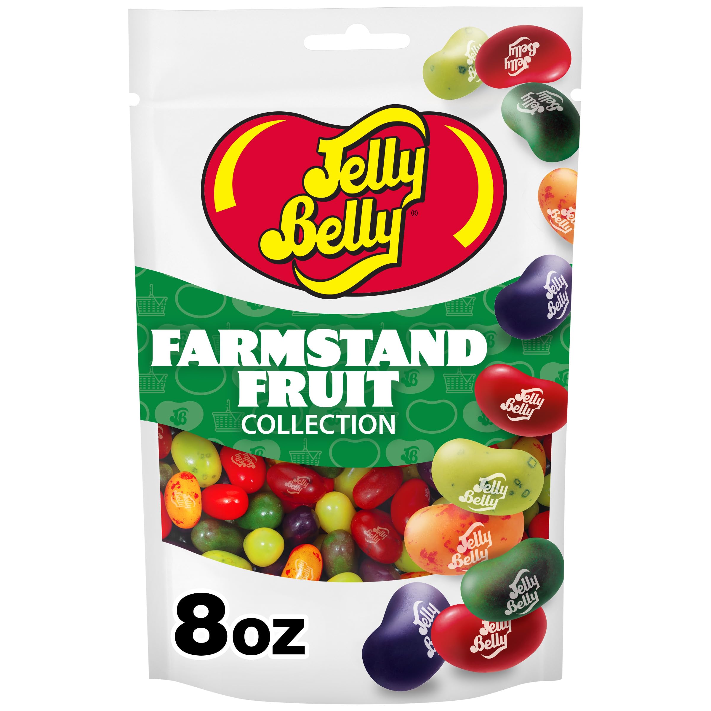 Amazon.com : Jelly Belly Farmstand Fruit Jelly Bean Collection - 8