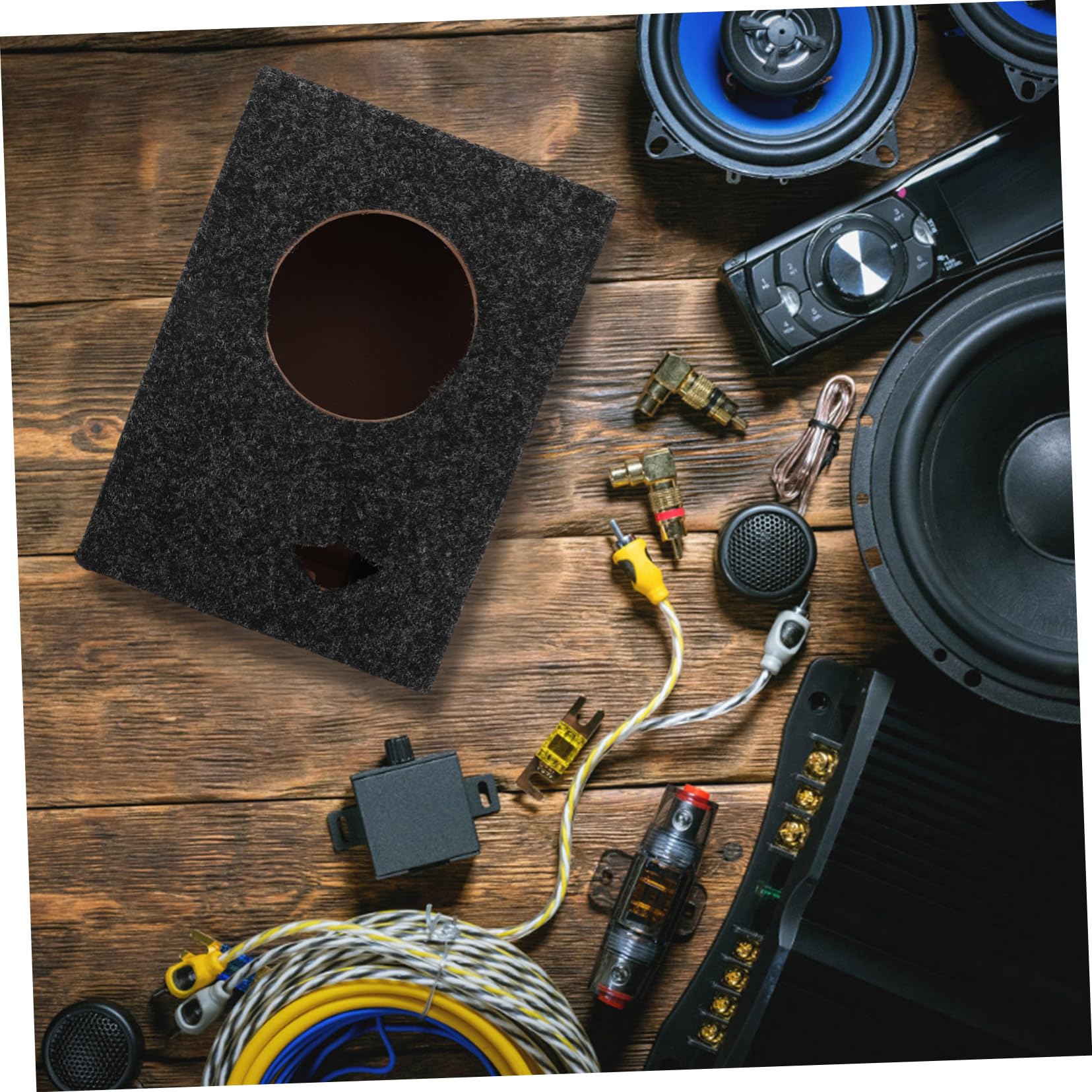 Mobestech Audio Per Auto Rivestimento Moquette Enclosure Per Subwoofer Facile Installare Compatibile Veicoli