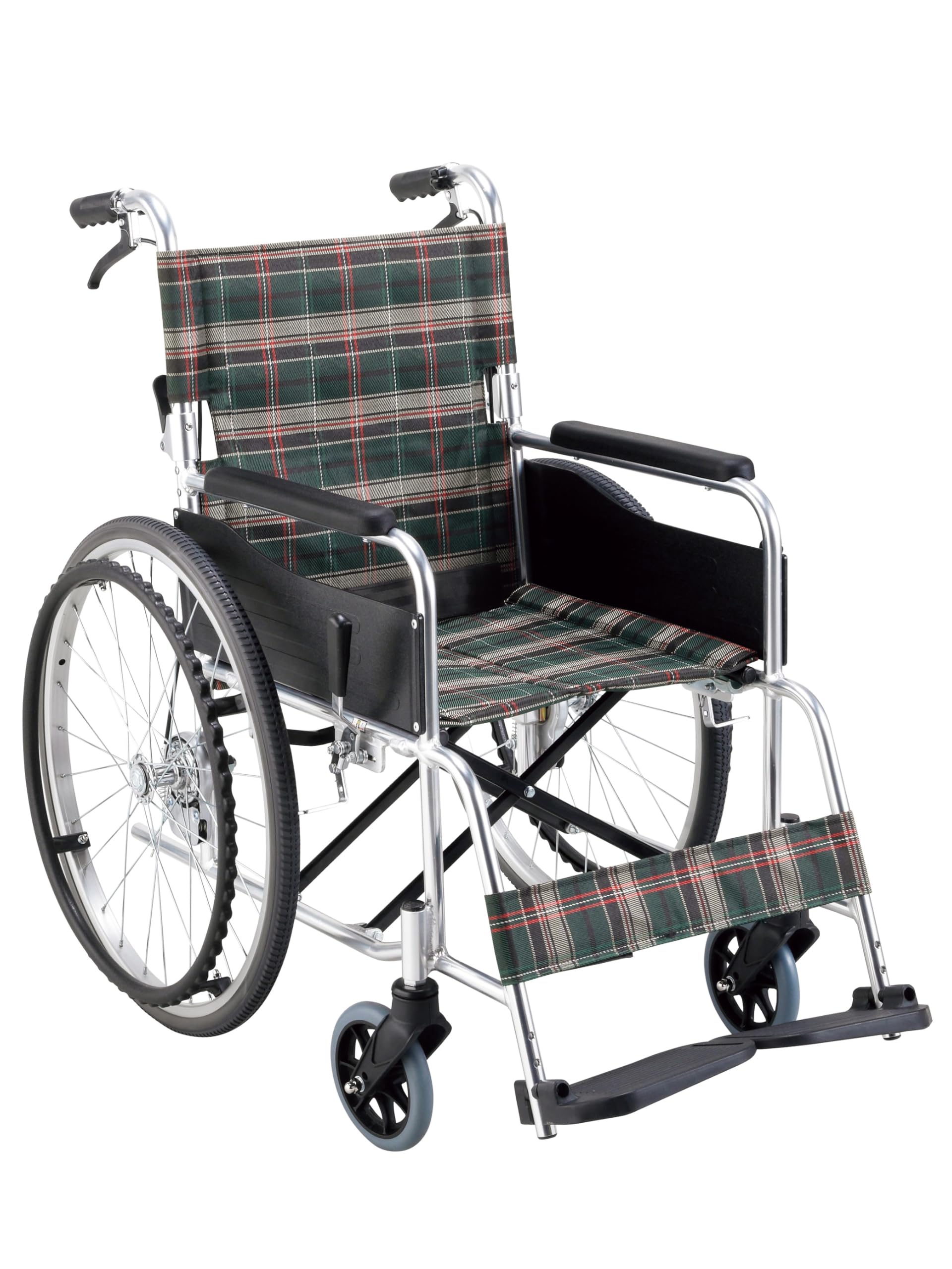 Amazon | マキテック 車椅子 KSシリーズ 自走式 グリーンチェック 介護  