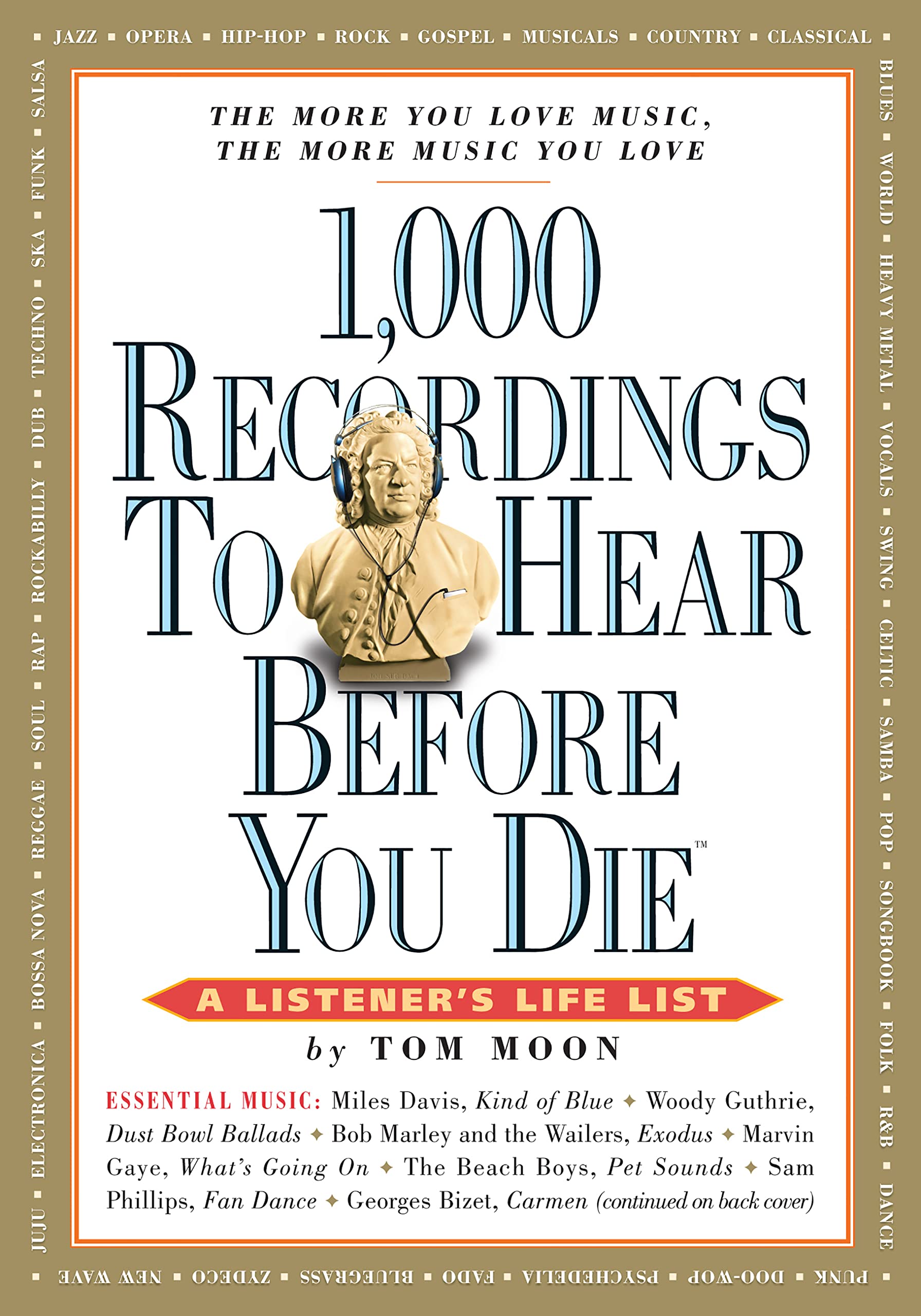 1,000 Recordings to Hear Before You Die: A Listener's Life List (1,000... Before You Die Books)